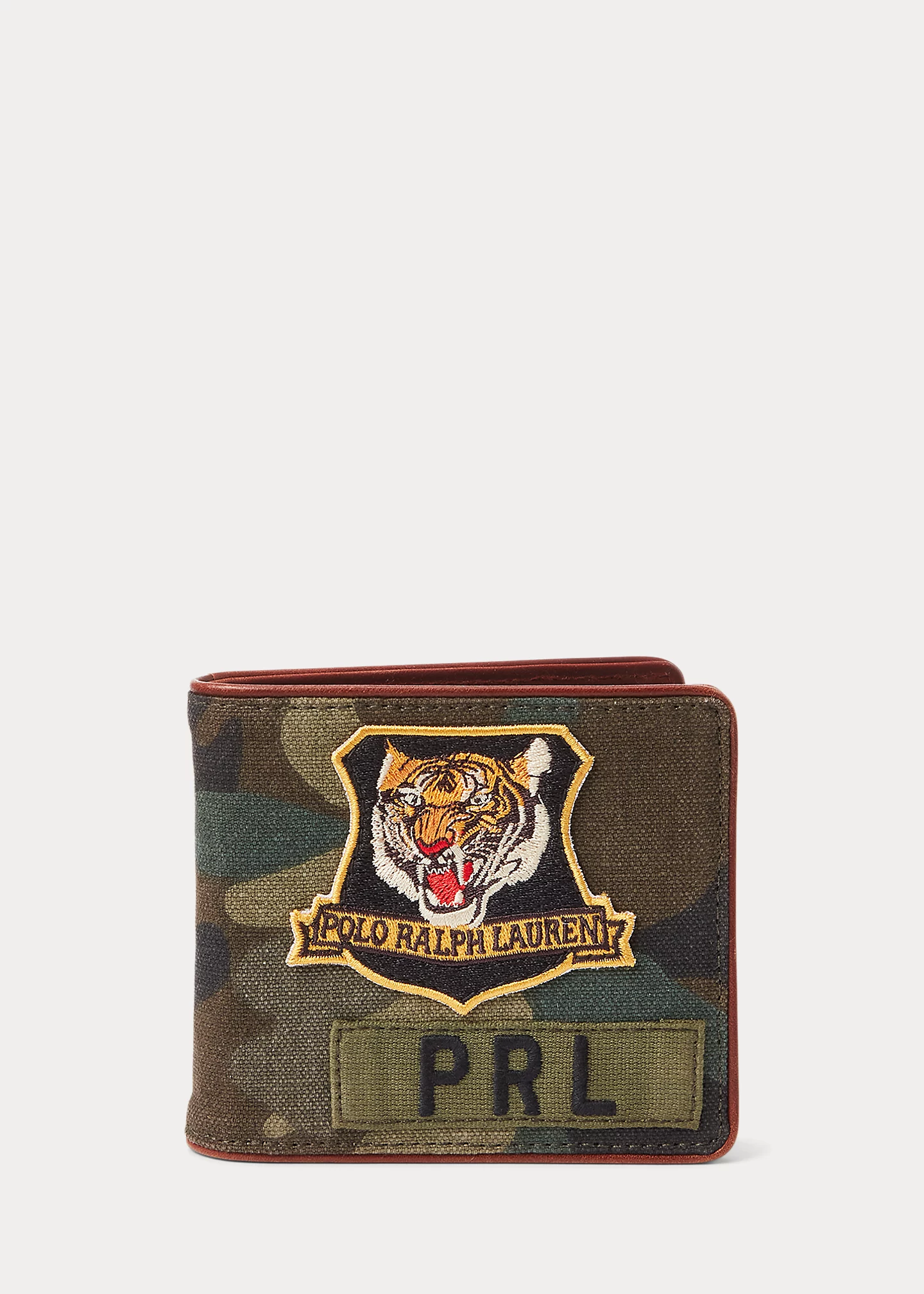 Tiger-Patch Camo Billfold Wallet