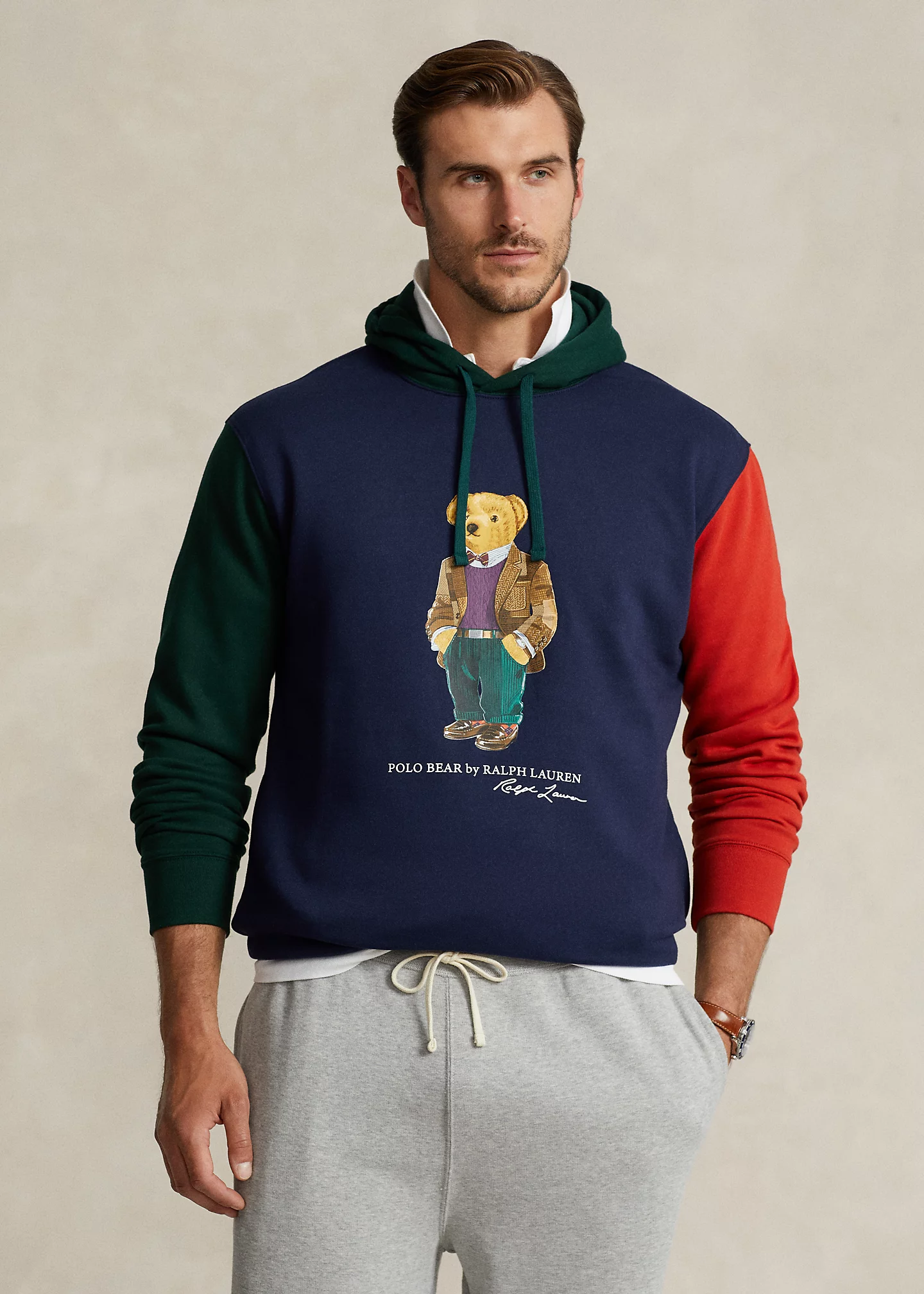 Polo Bear Fleece Hoodie