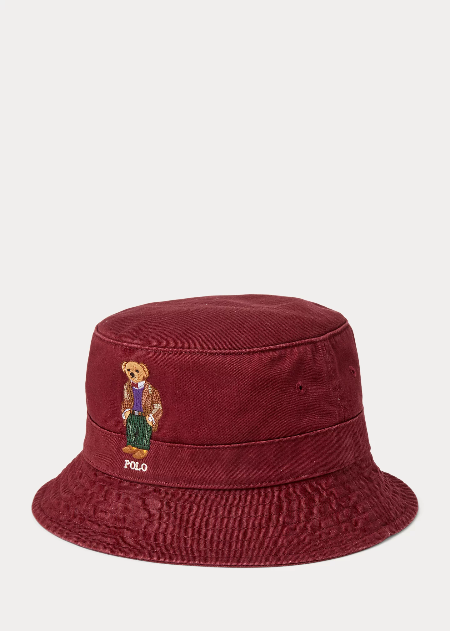 Polo Bear Twill Bucket Hat