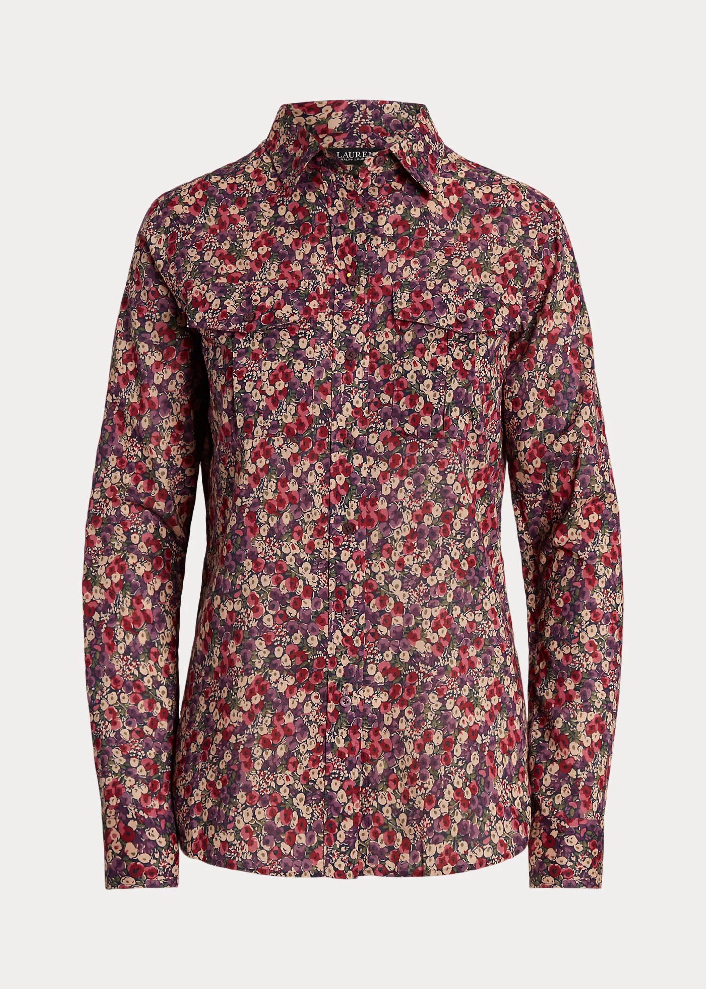 Floral Cotton Voile Shirt