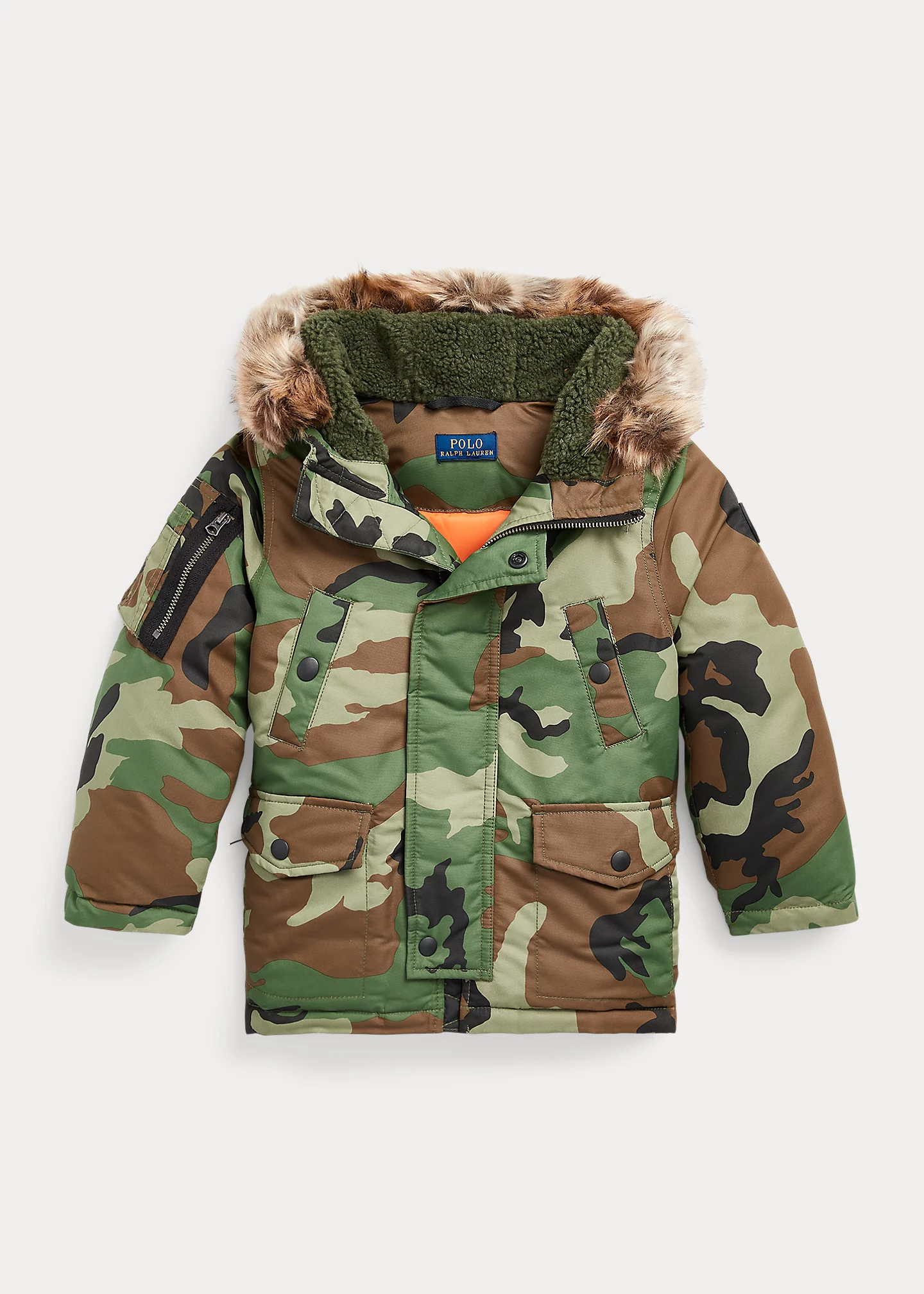 Camo Water-Resistant Down Parka