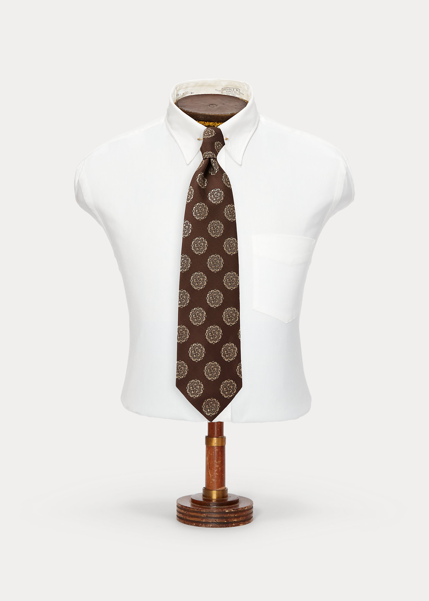 Handmade Medallion Silk Jacquard Tie