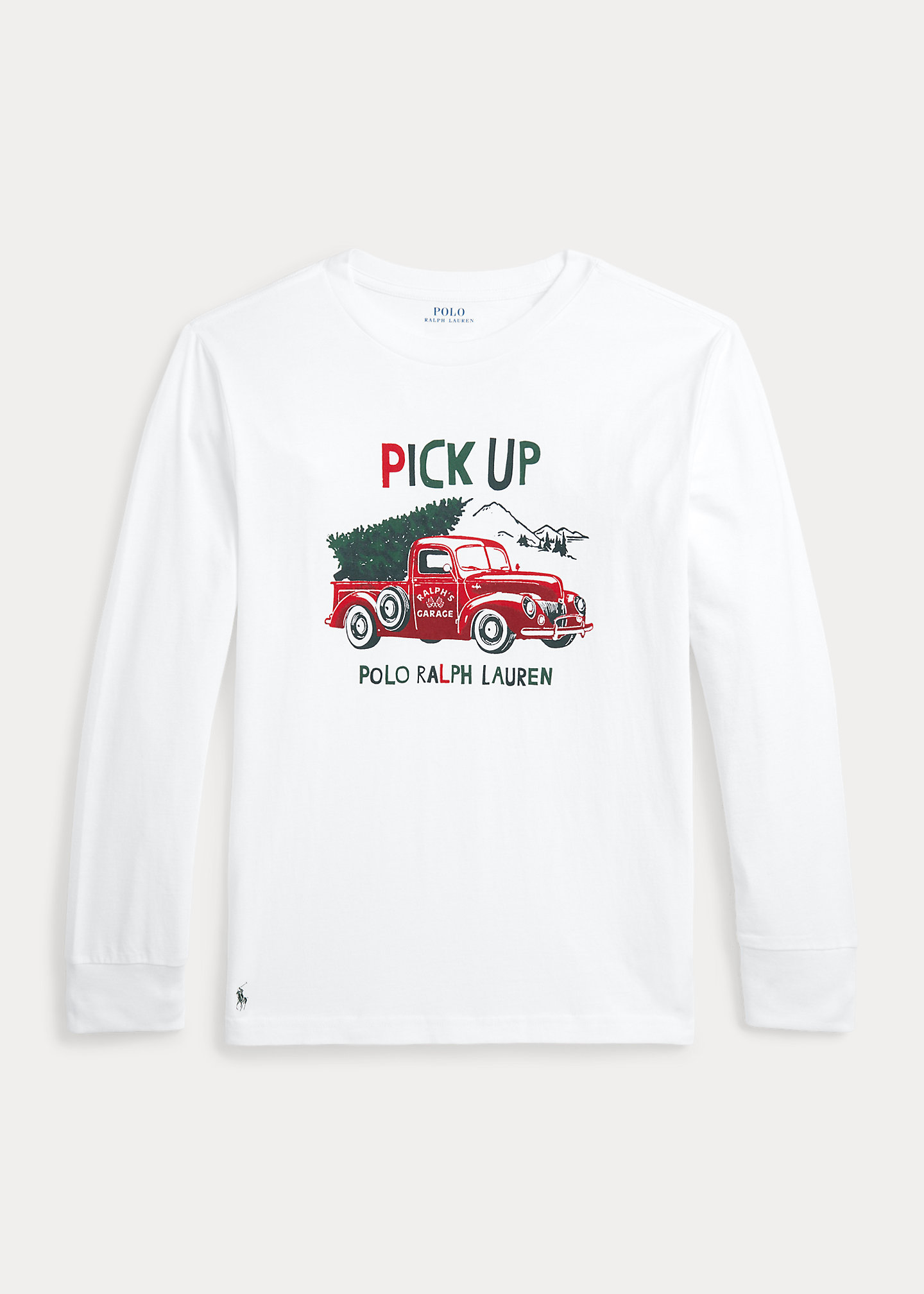 Cotton Long-Sleeve Graphic Tee