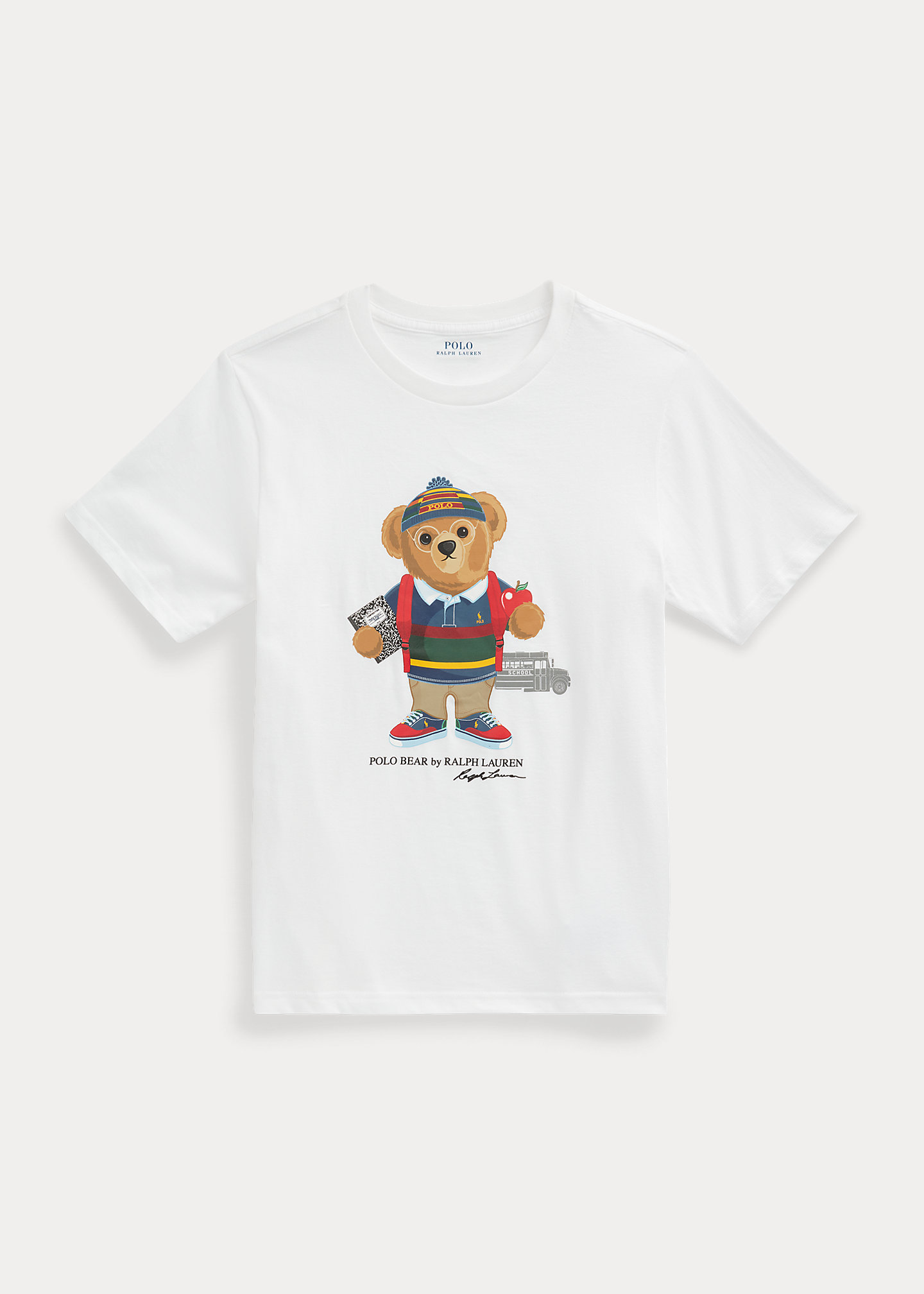 Polo Bear Cotton Jersey Tee
