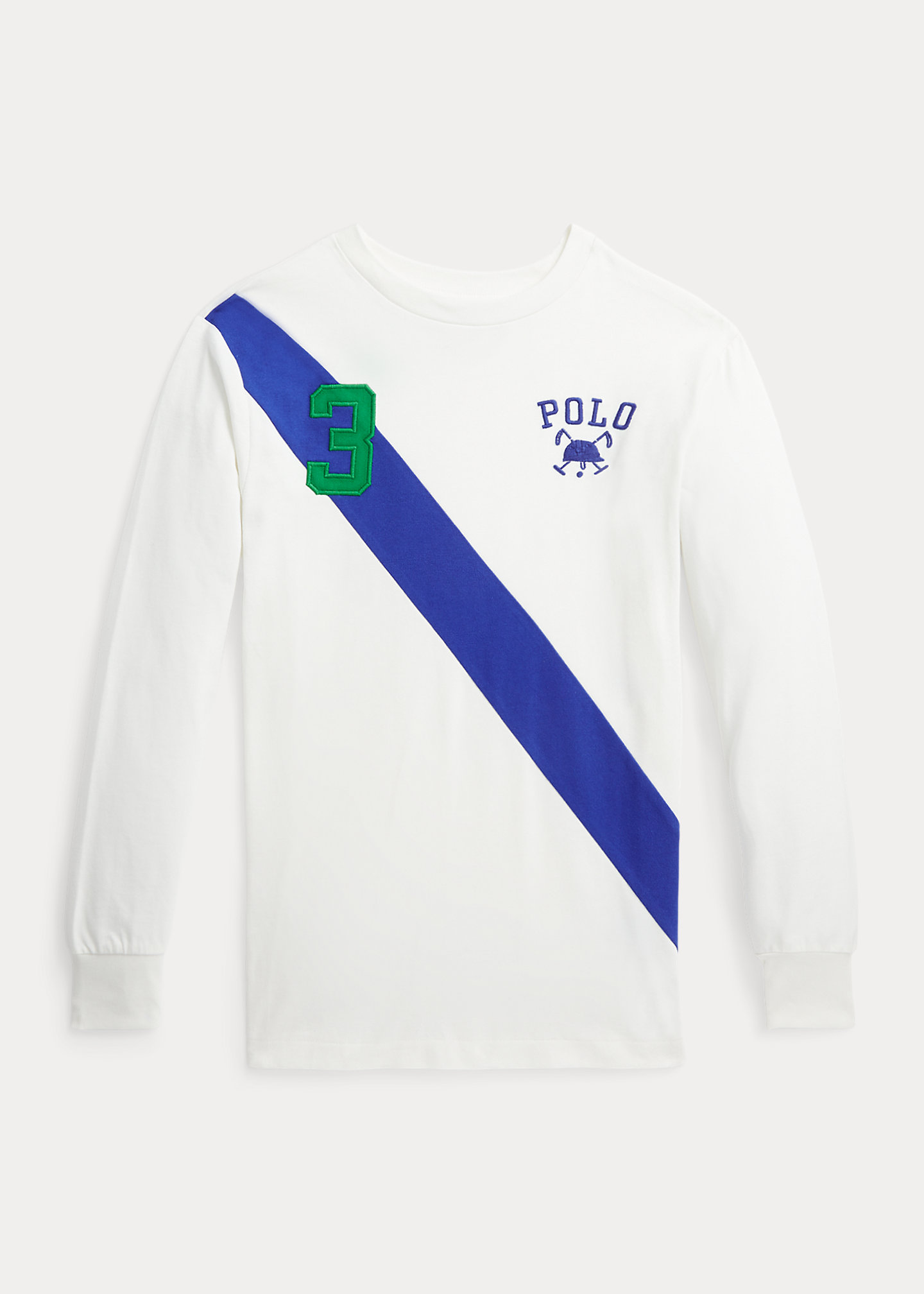 Logo Cotton Jersey Long-Sleeve Tee