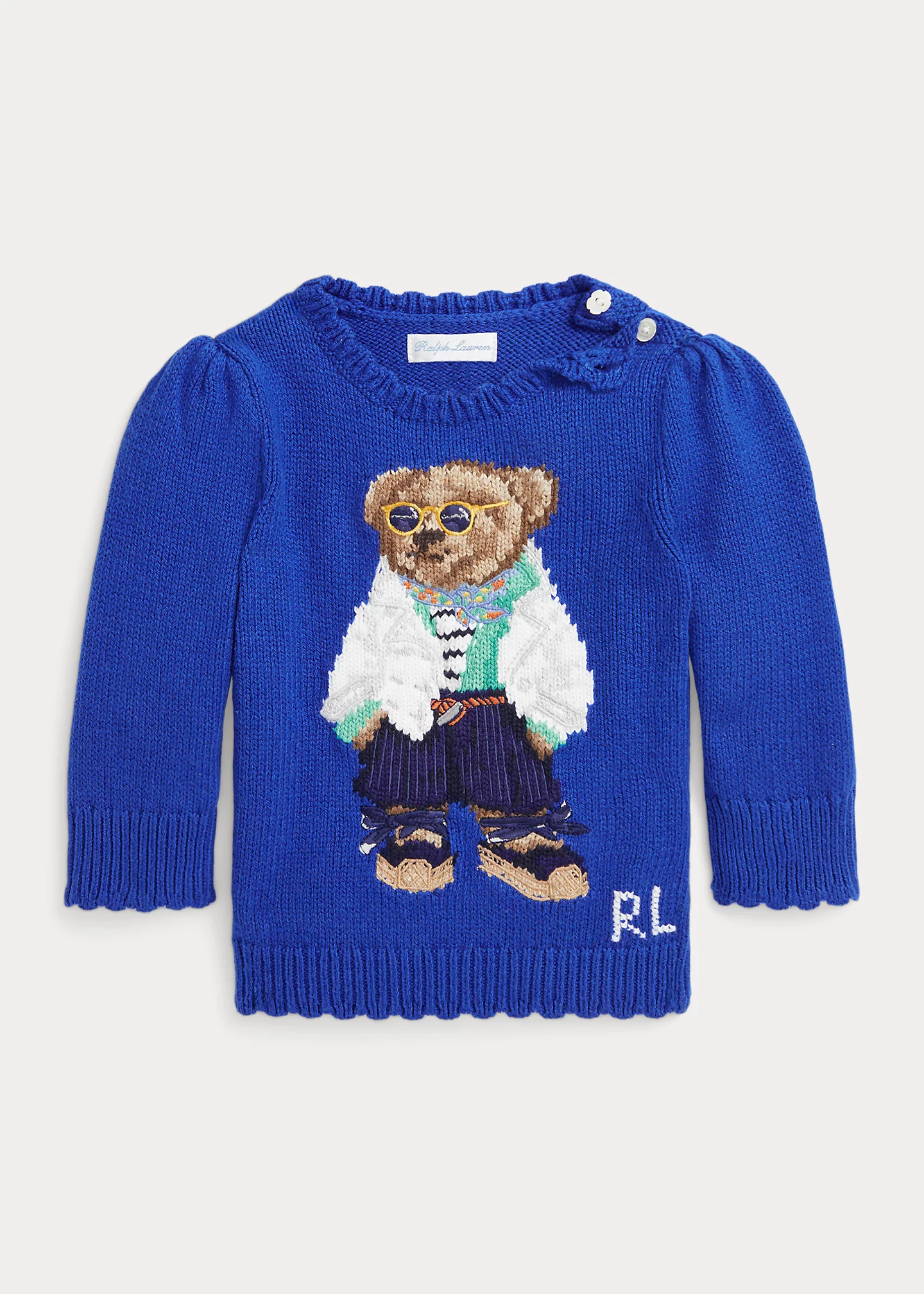 Polo Bear Cotton-Cashmere Sweater