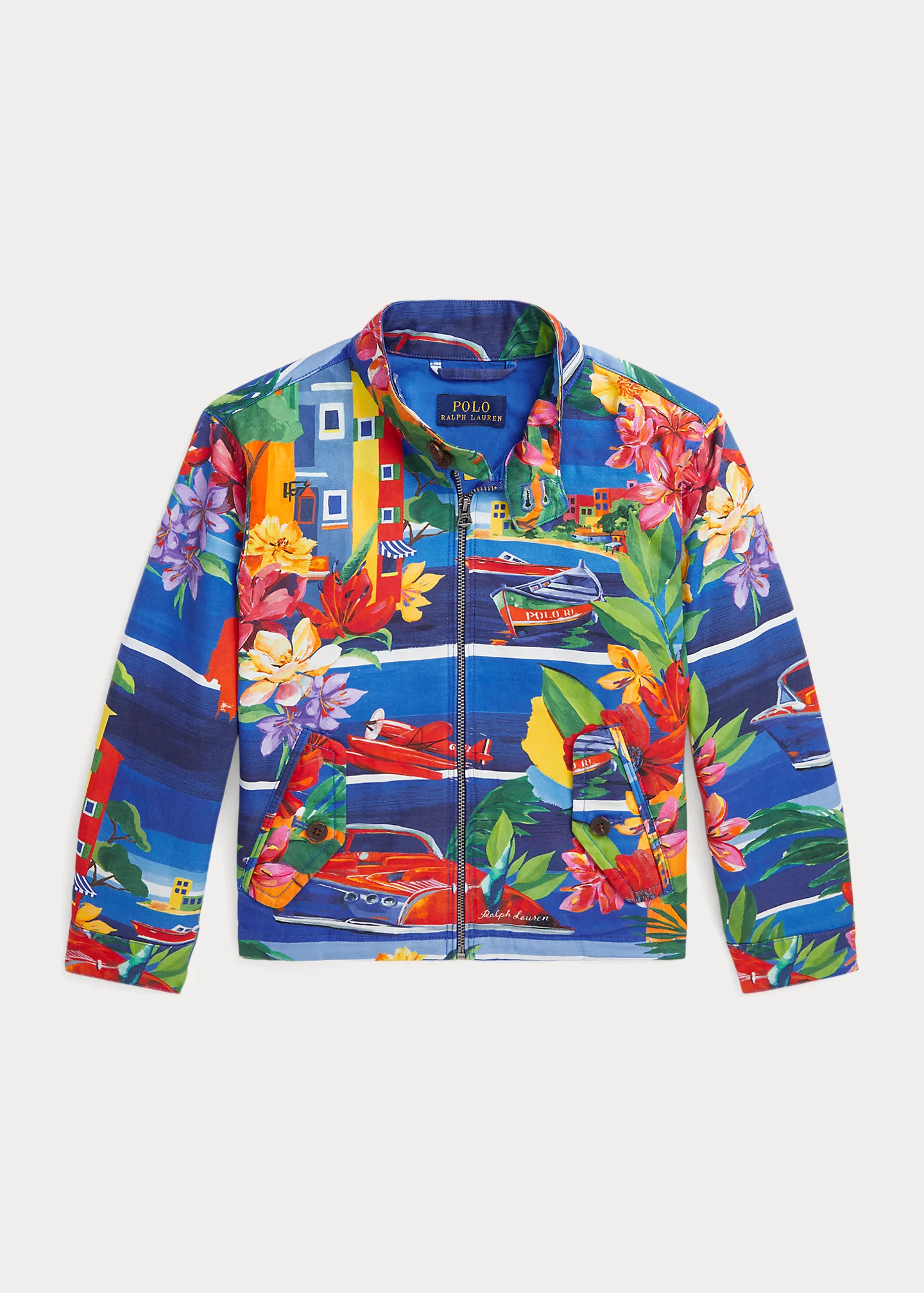 Cotton Twill Graphic Jacket