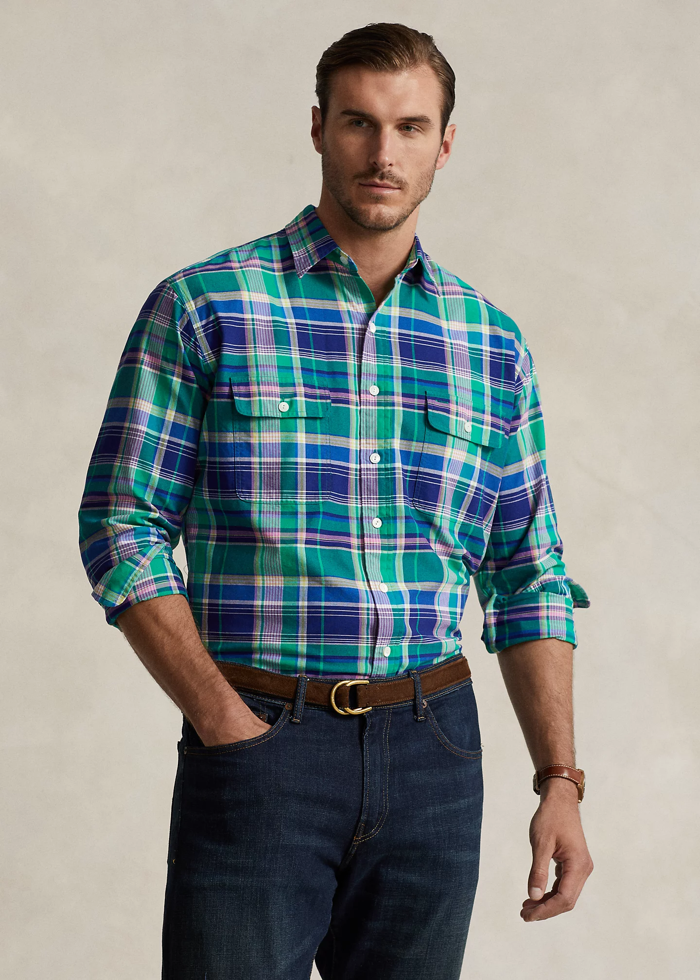 Plaid Oxford Workshirt