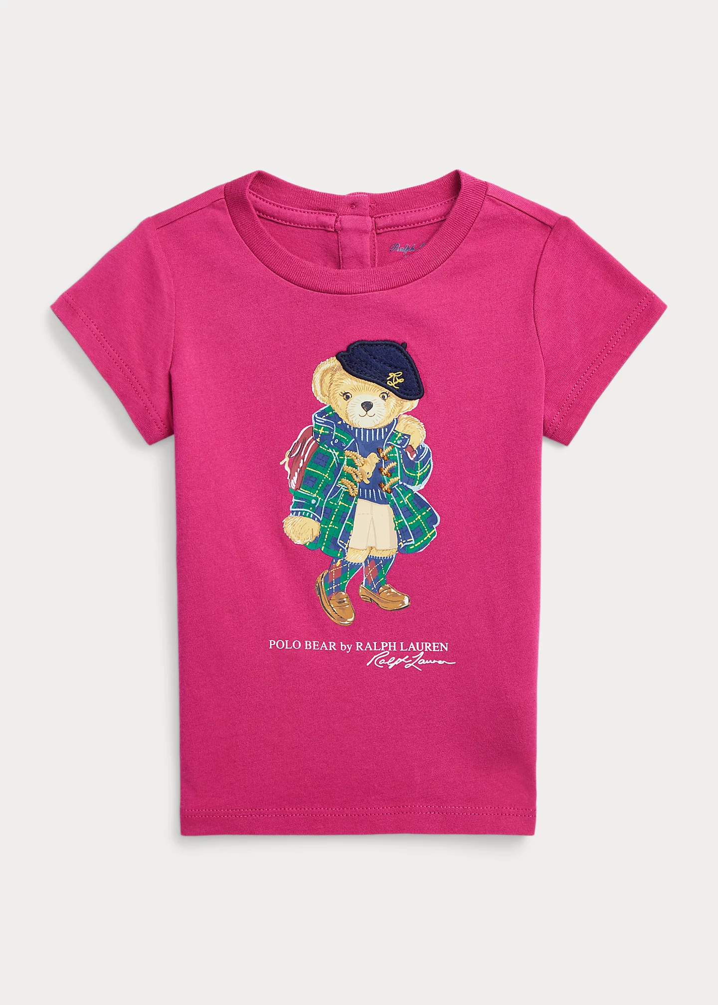Polo Bear Cotton Jersey Tee