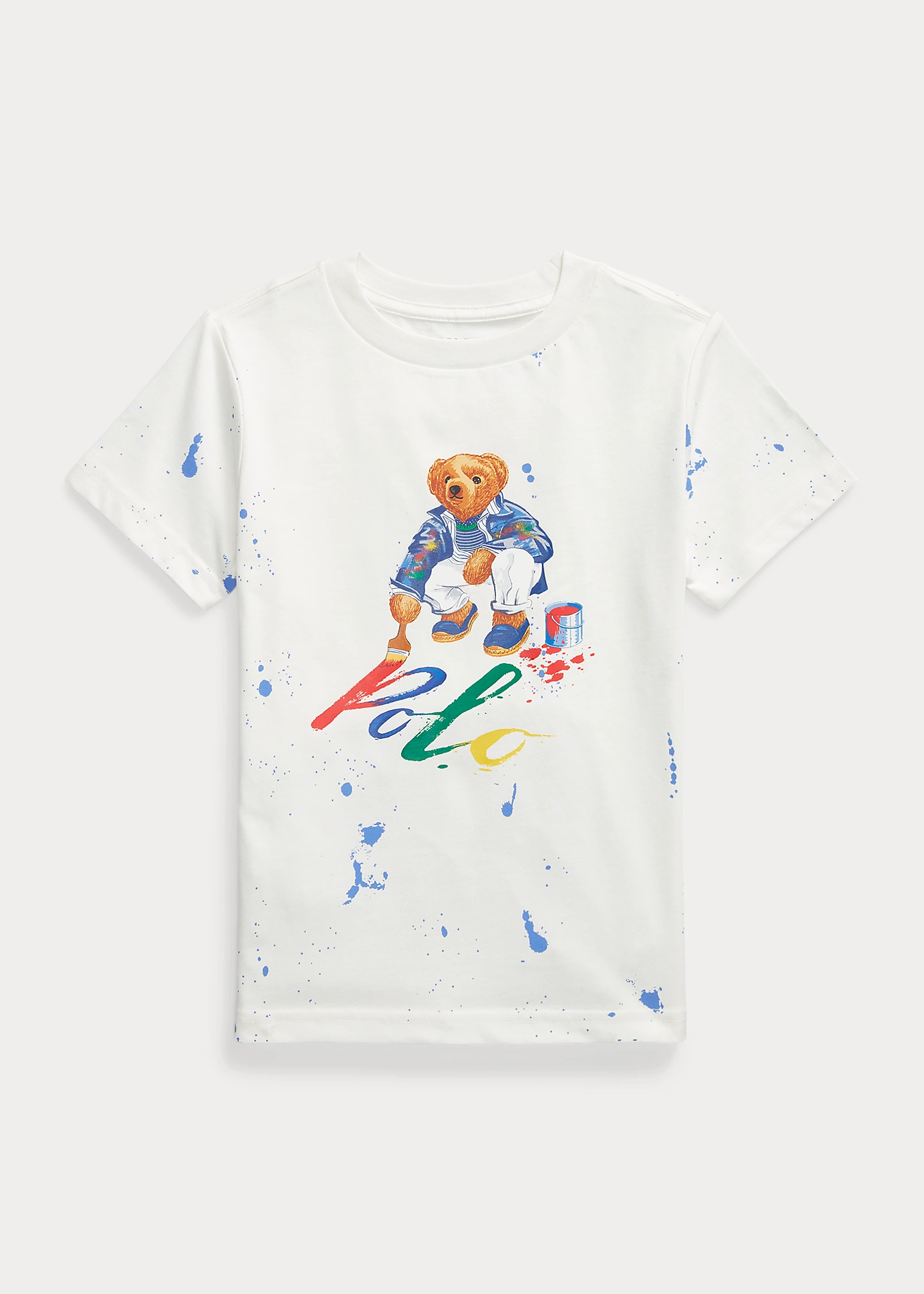 Polo Bear Cotton Jersey Tee