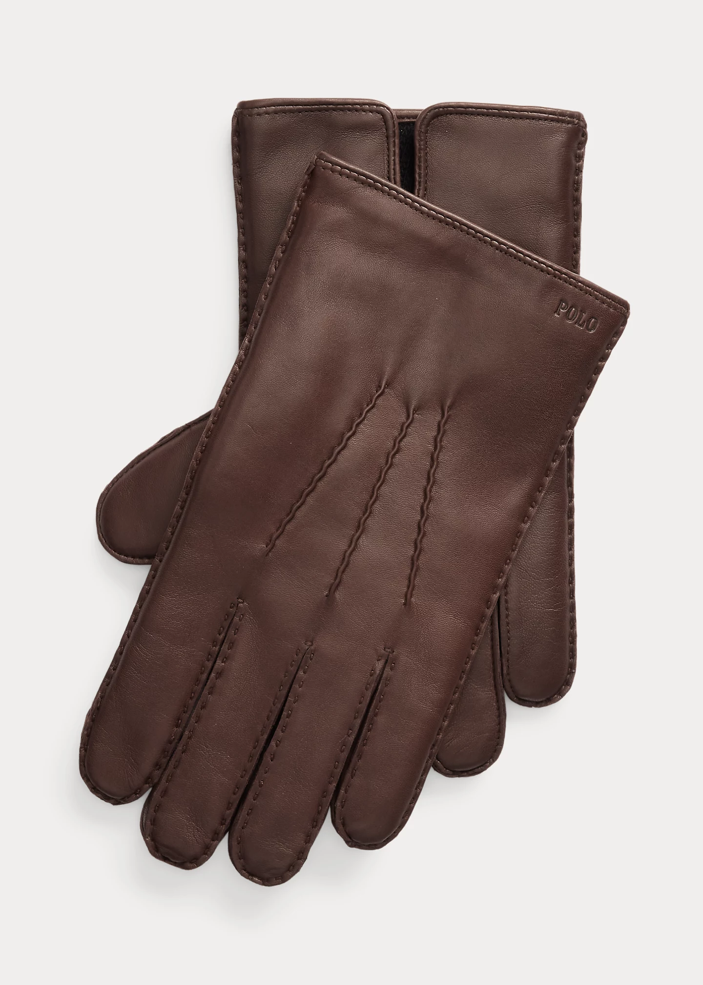 Cashmere-Lined Sheepskin Touch Gloves