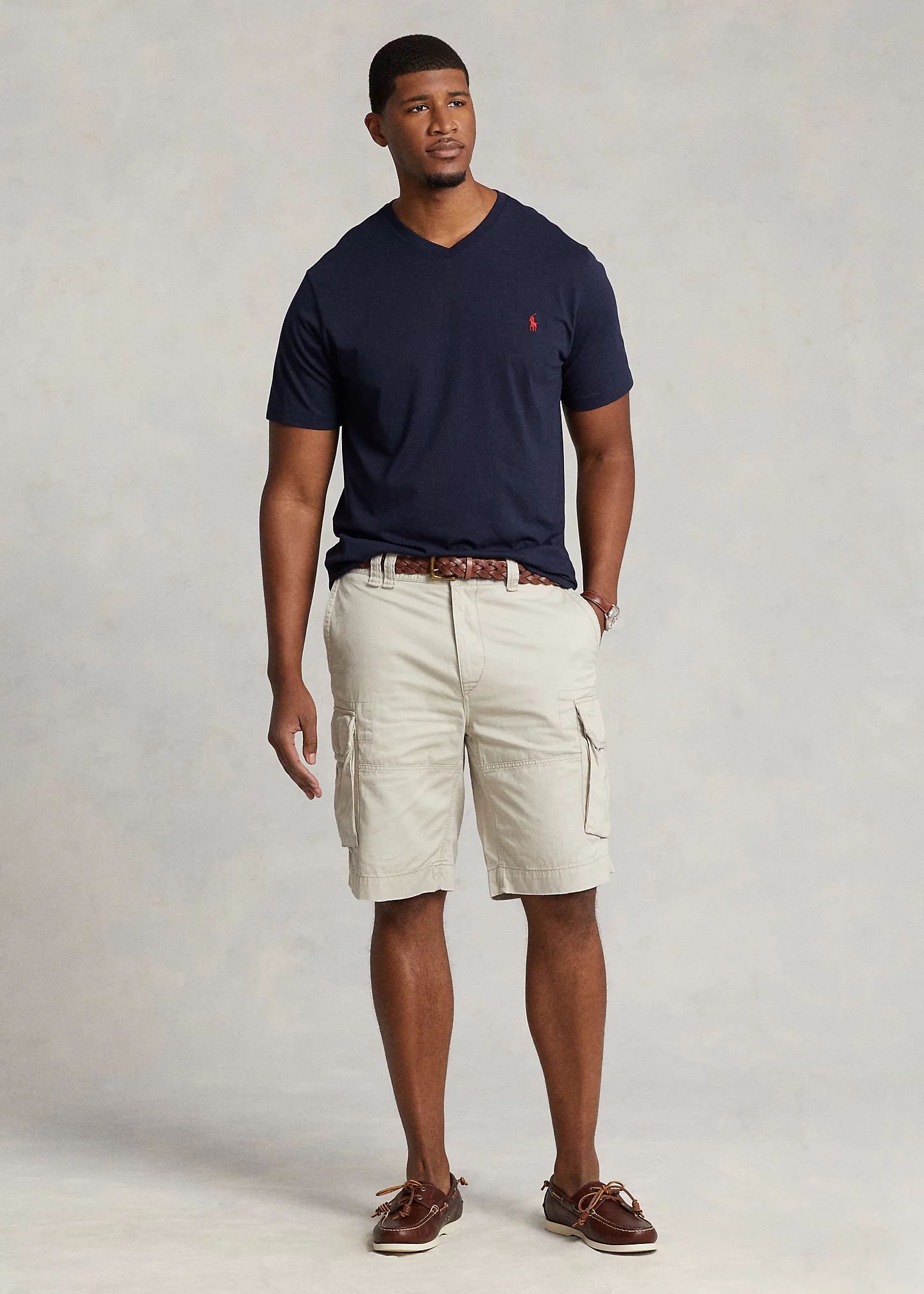 Classic Fit Twill Cargo Short