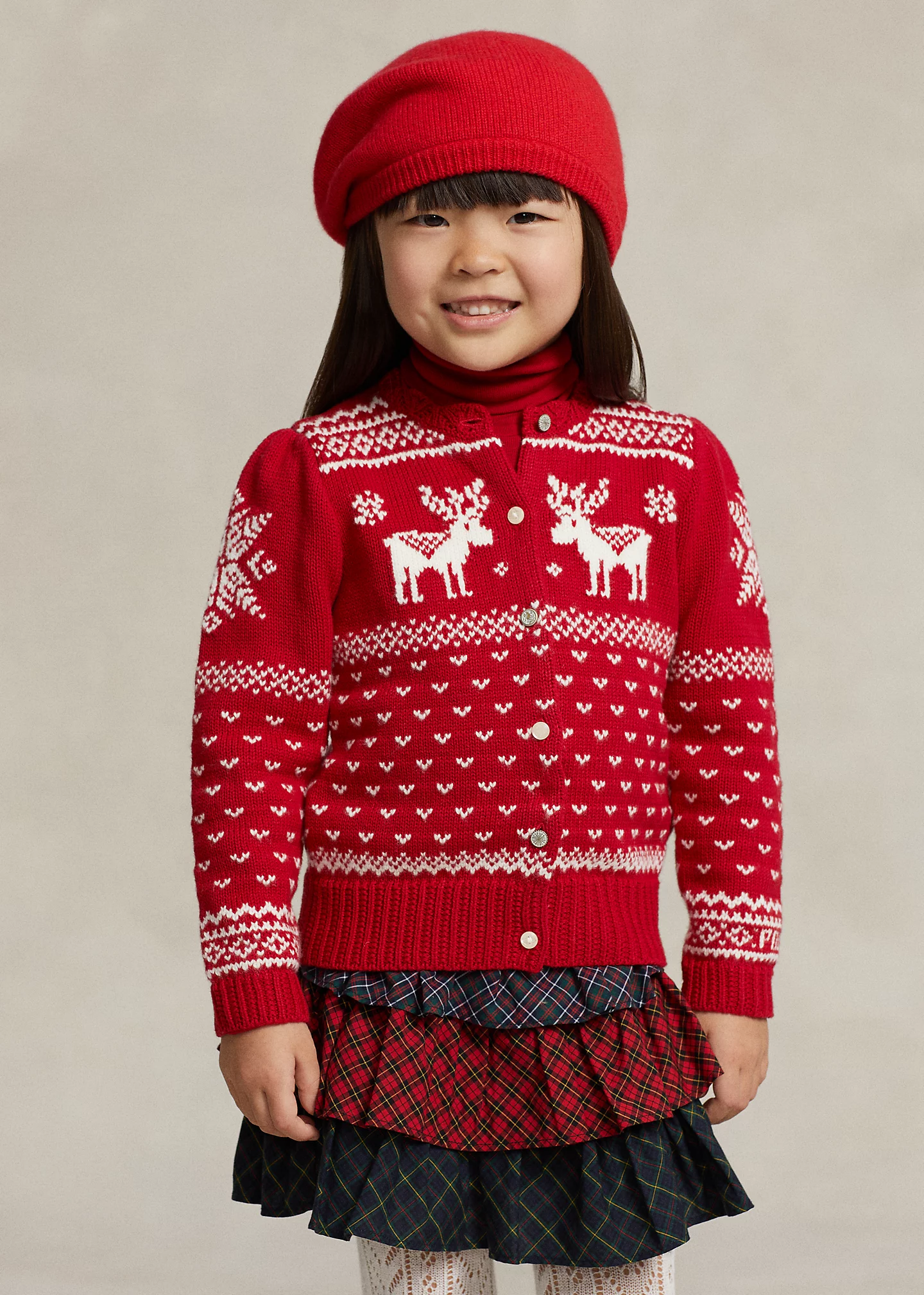 Fair Isle Cotton-Blend Cardigan