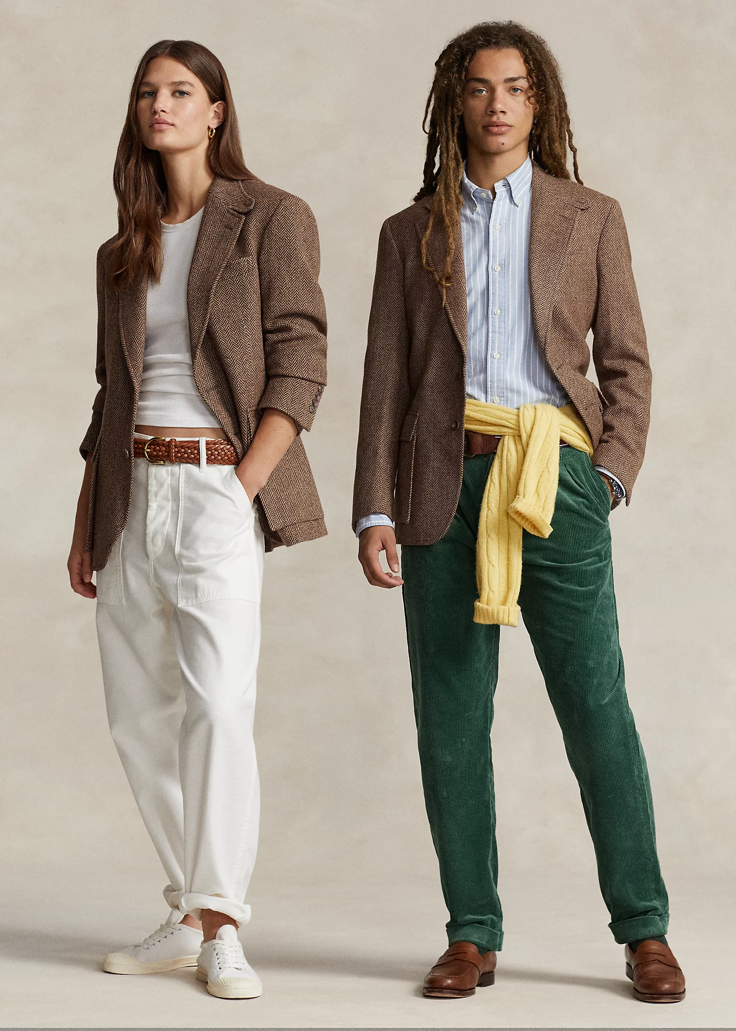 The RL67 Herringbone Jacket