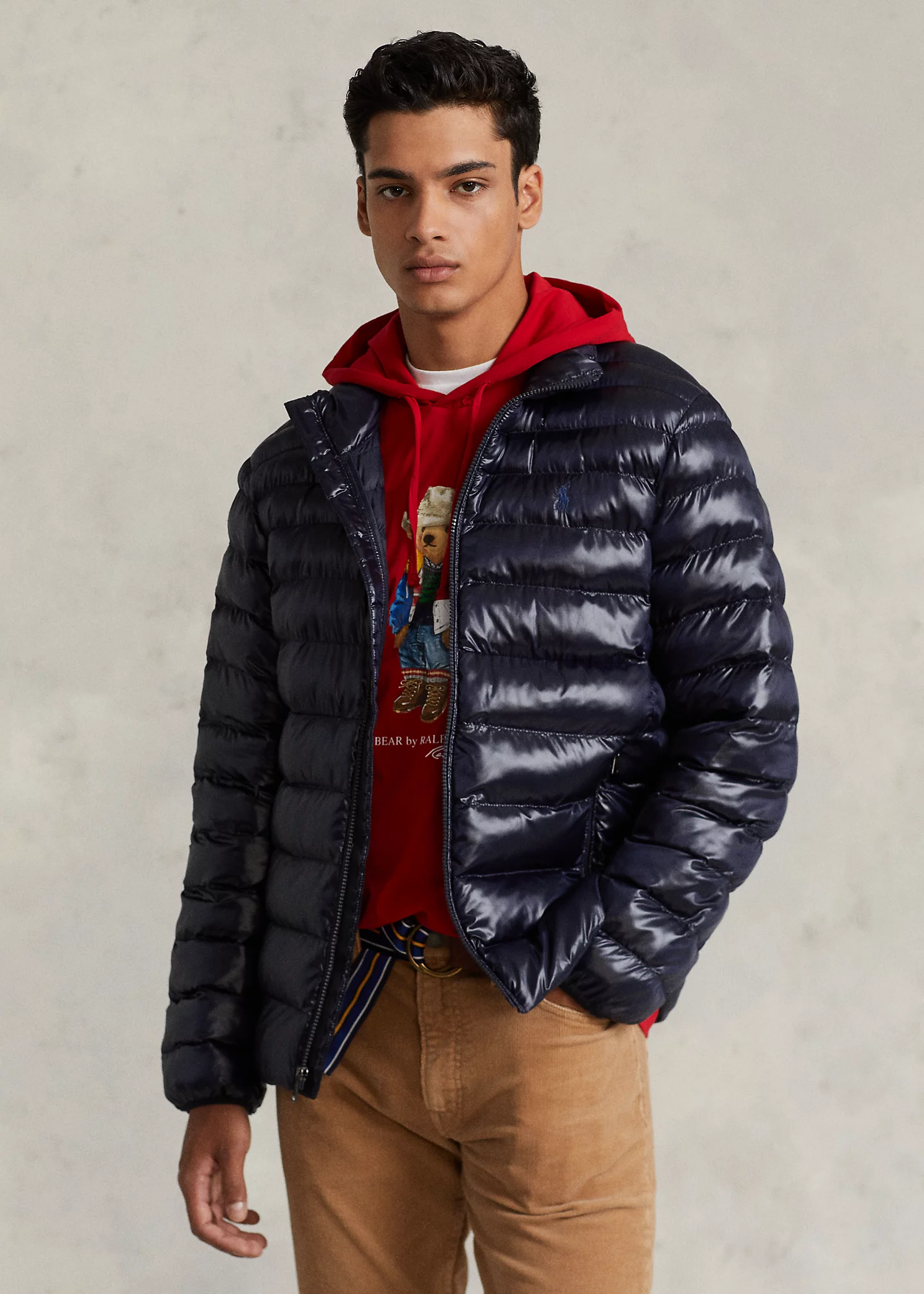 The Colden Packable Glossed Jacket