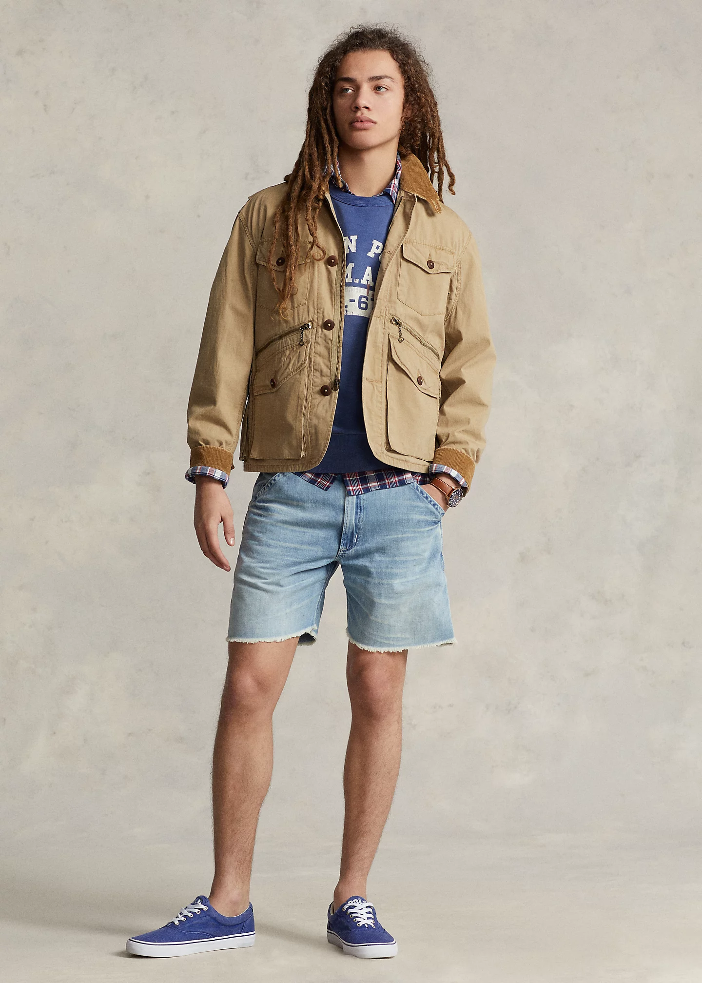 6.5-Inch Relaxed Fit Denim Short