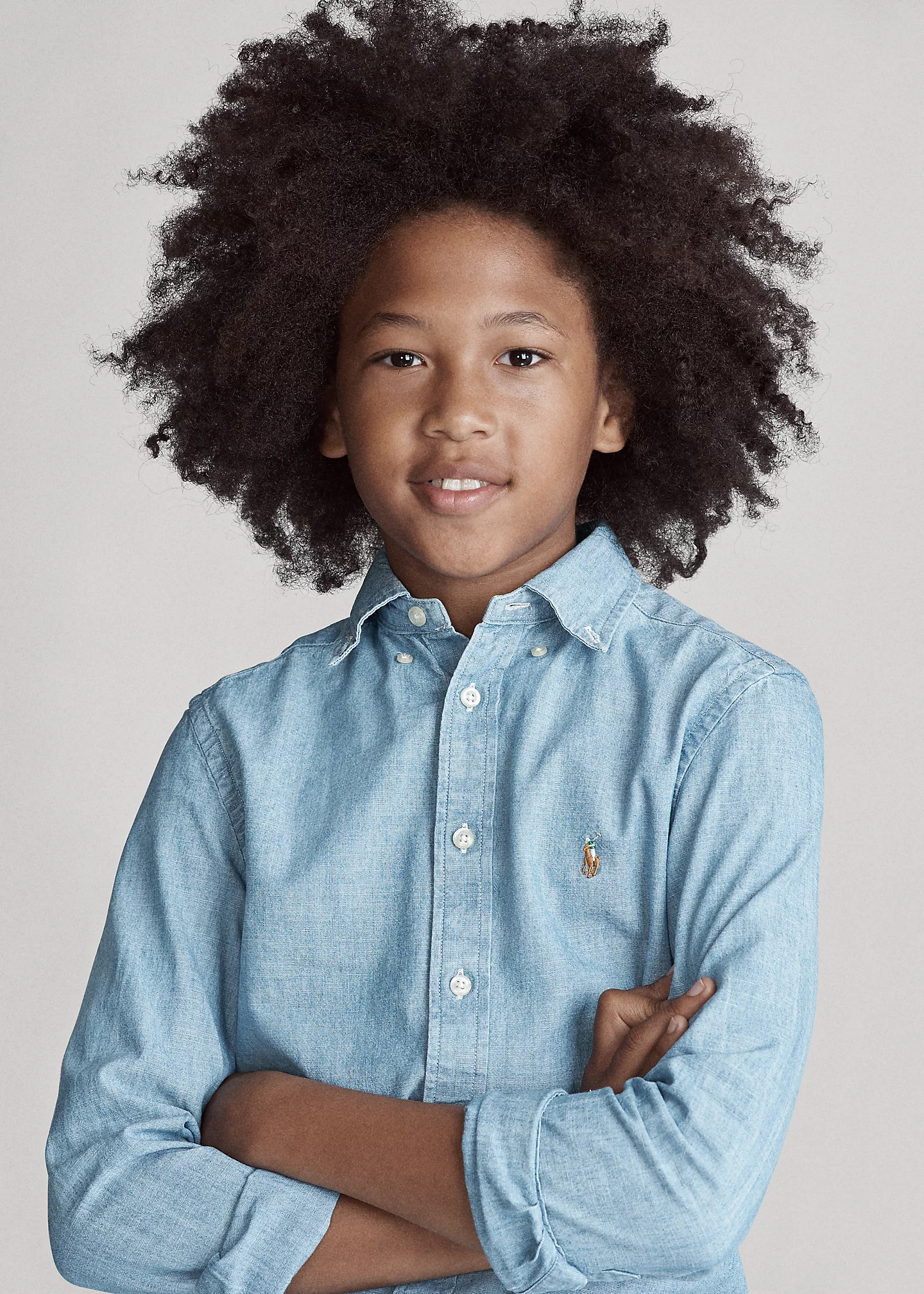 Cotton Chambray Shirt