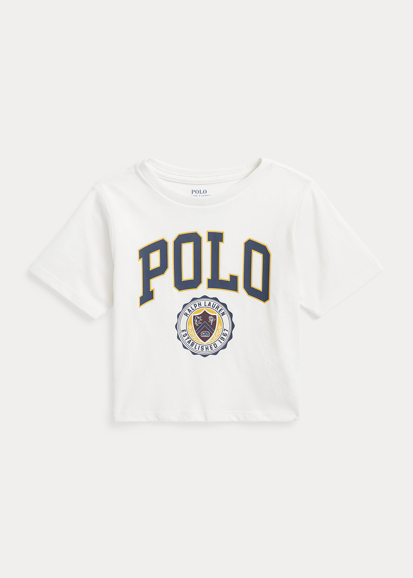Logo Crest Cotton Jersey Tee