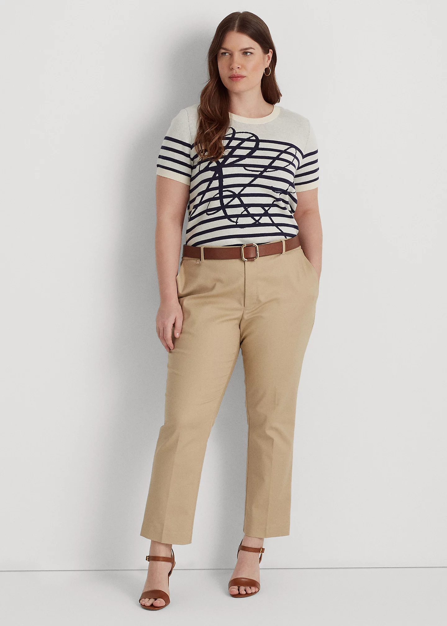 Double-Faced Stretch Cotton Pant