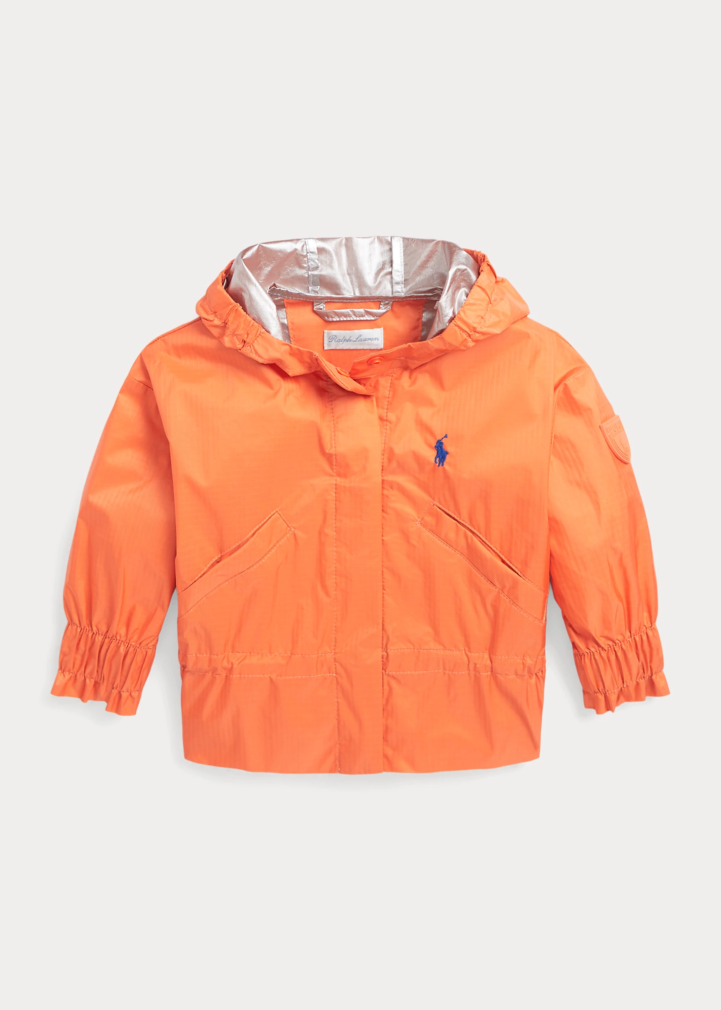 Water-Resistant Peplum Ripstop Jacket