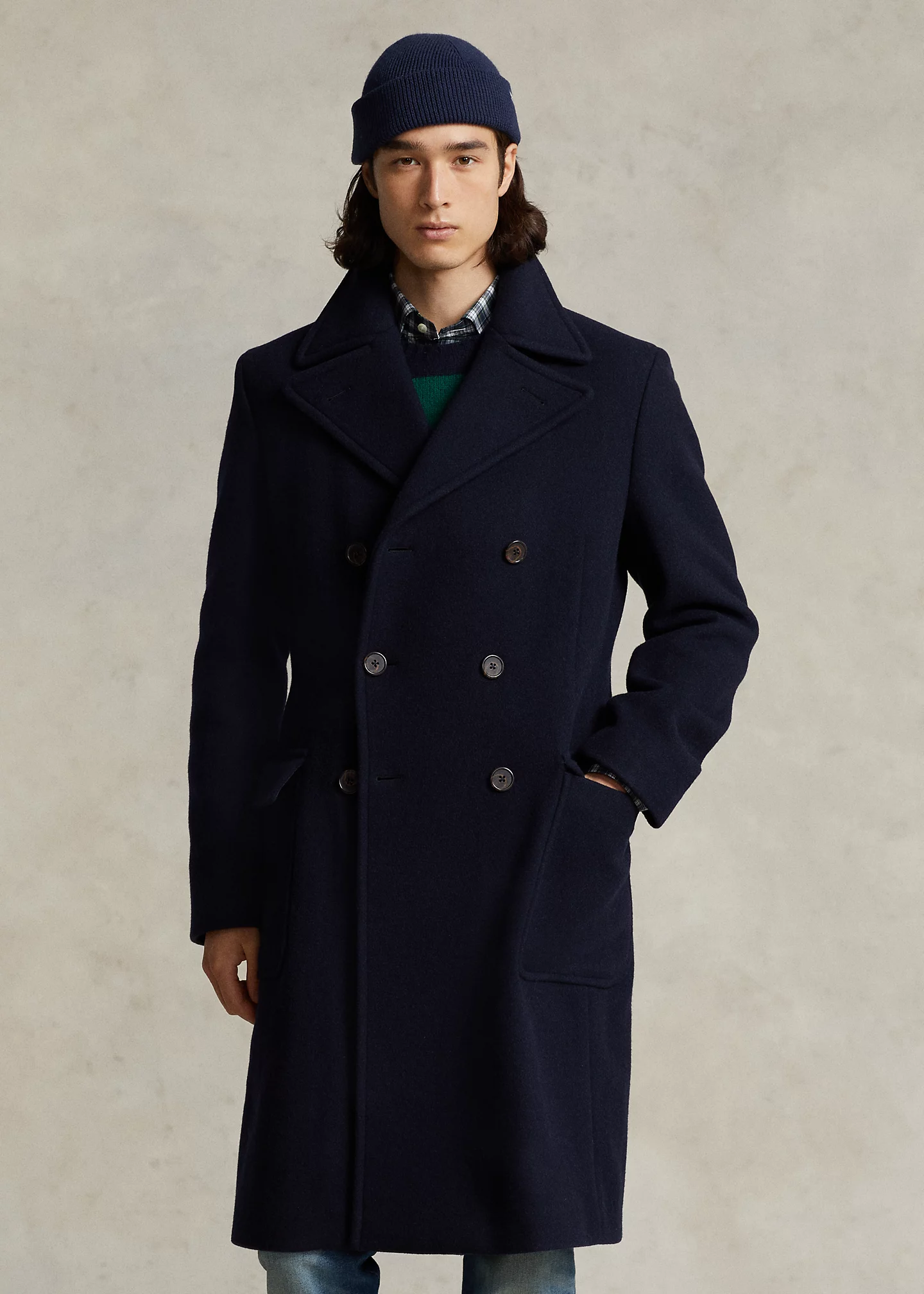 Polo Soft Tailored Wool-Blend Topcoat