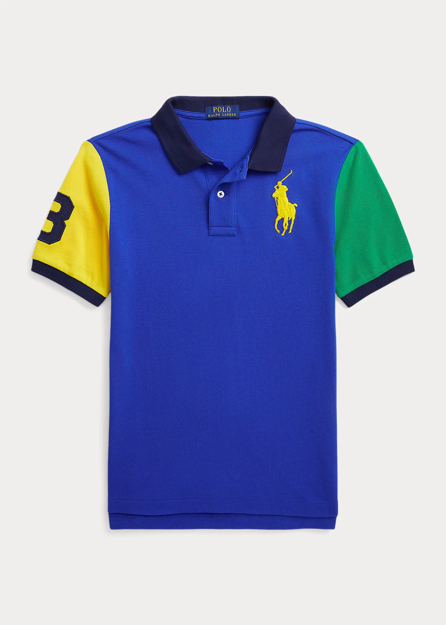 Big Pony Cotton Mesh Polo Shirt