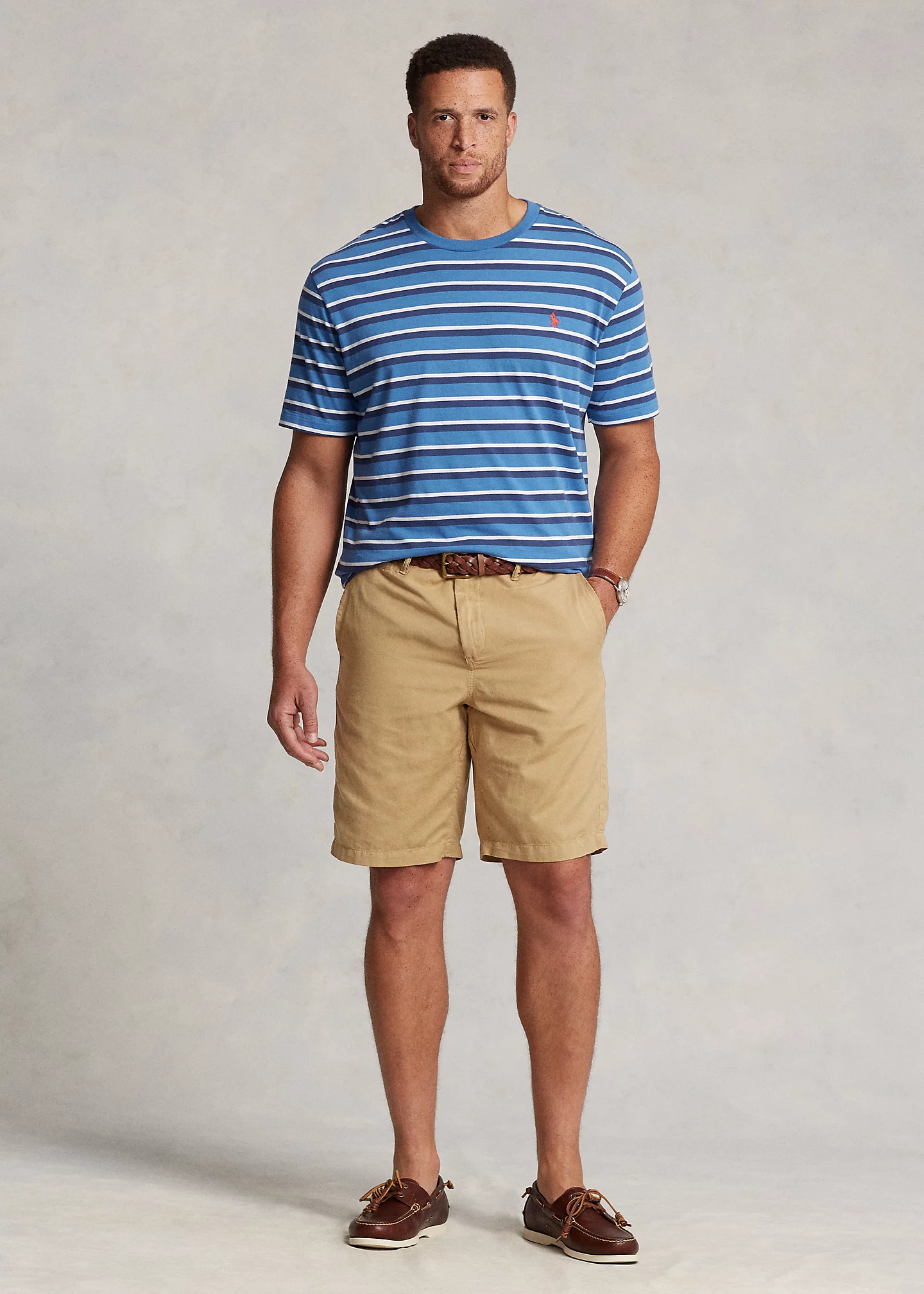 Classic Fit Linen-Cotton Short