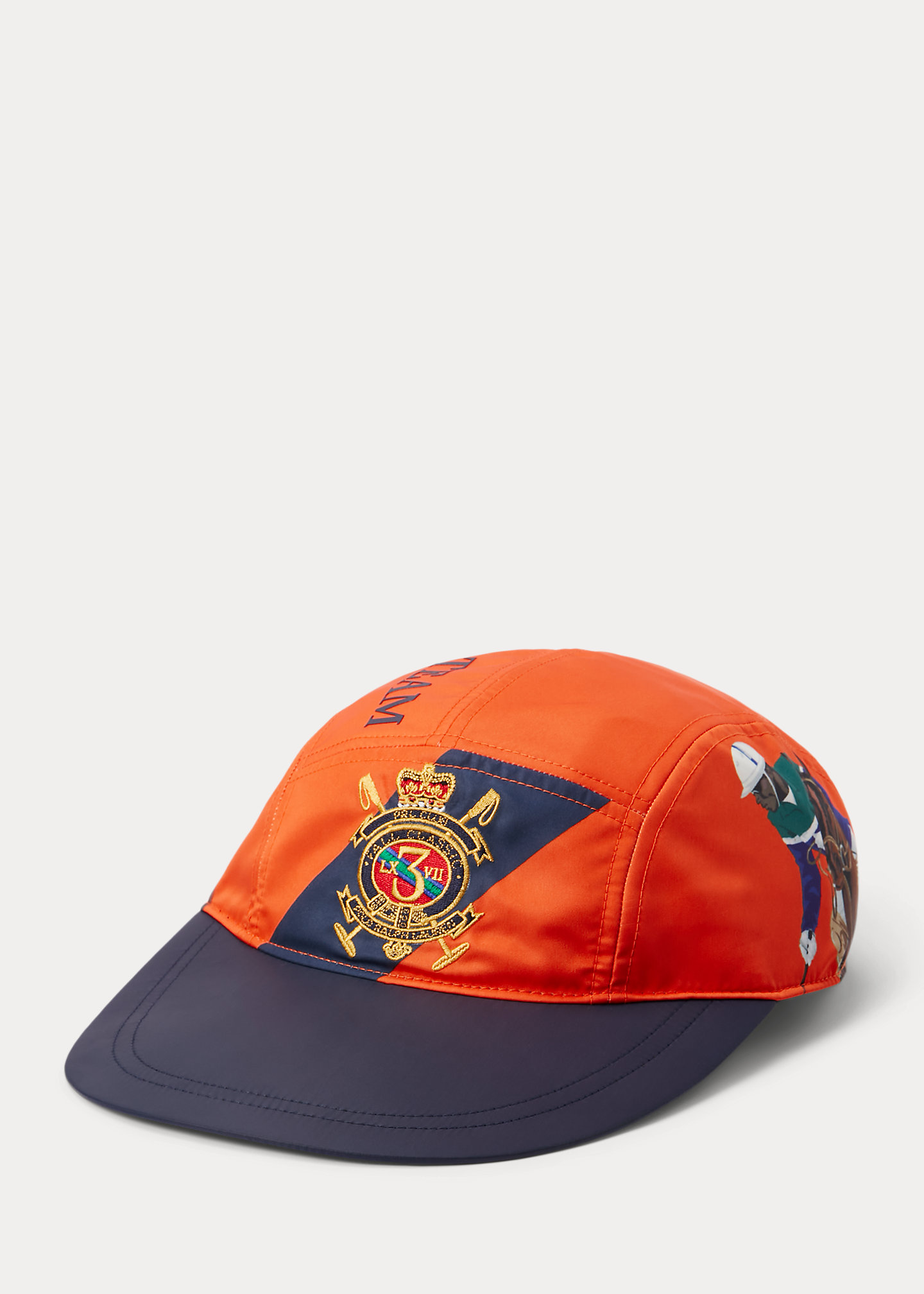 Equestrian-Crest Long-Bill Cap