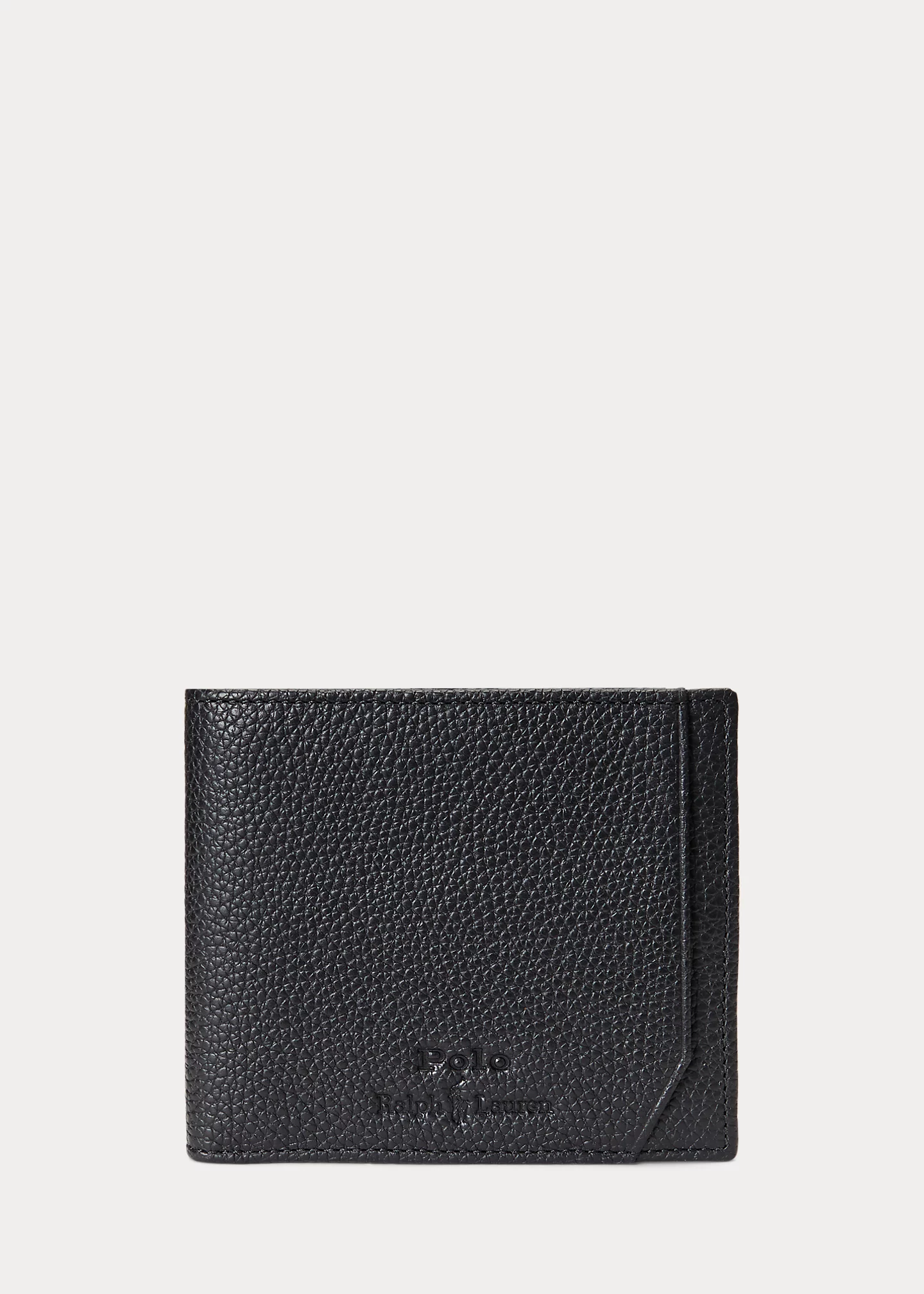 Pebbled Leather Billfold Wallet