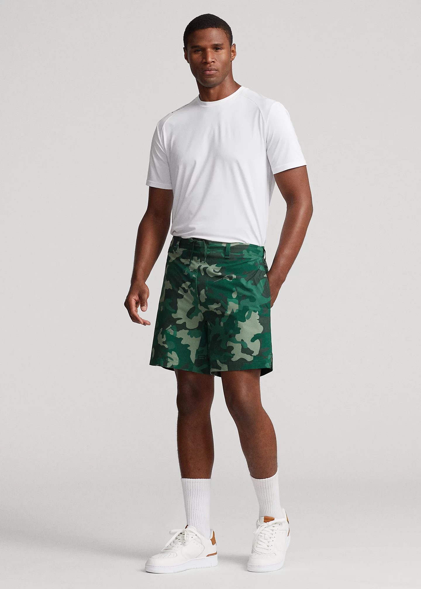 7-Inch Golf-Camo Lined Short