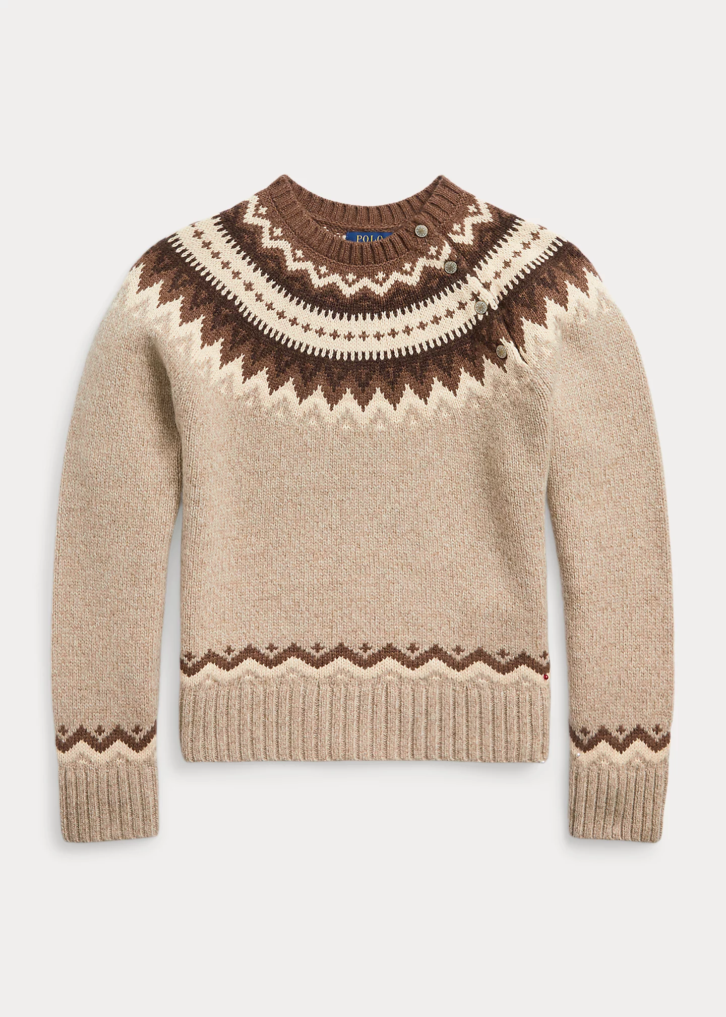 Fair Isle Wool-Blend Sweater