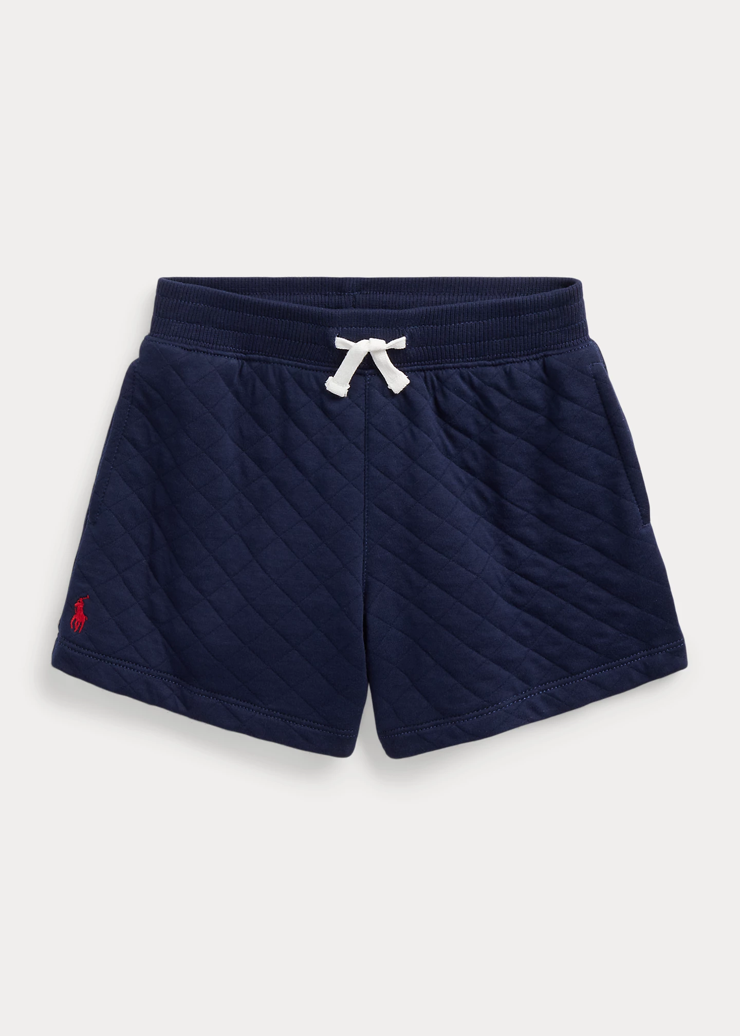 Quilted Cotton-Blend Short