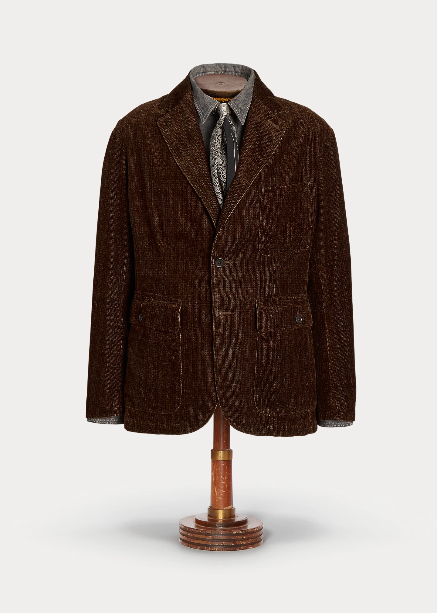 Unconstructed Corduroy Sport Coat