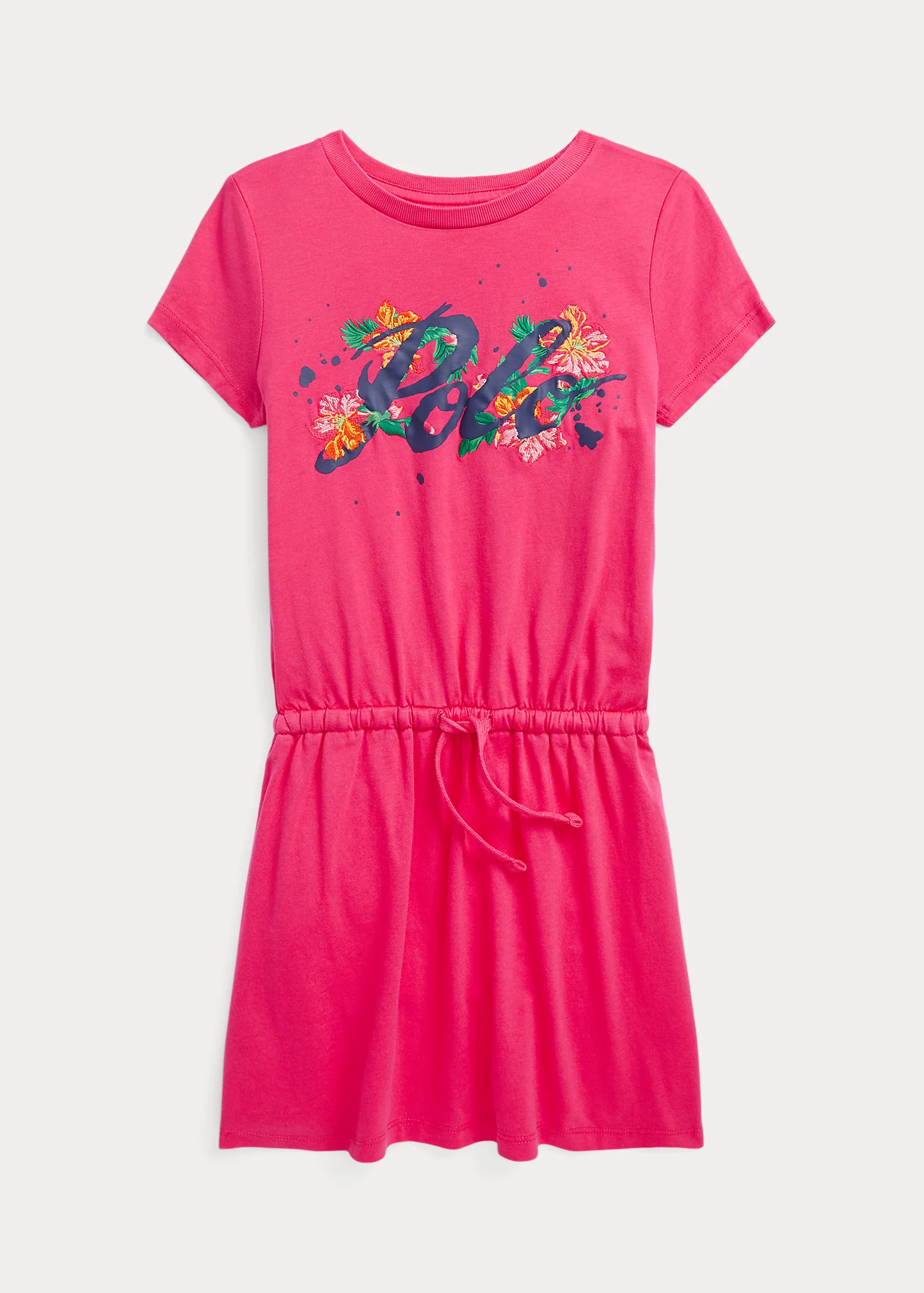 Logo Cotton Jersey Tee Dress