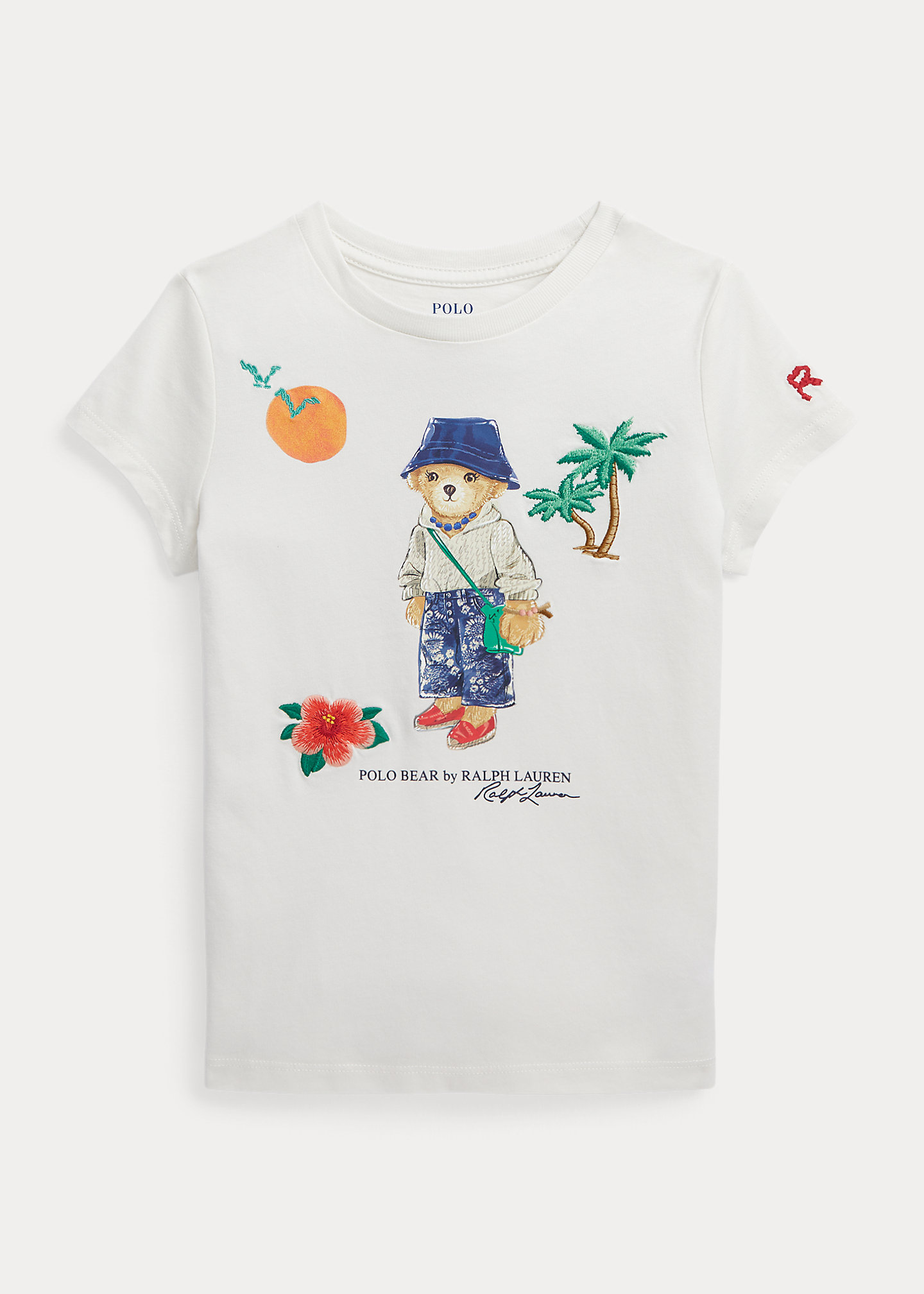 Polo Bear Cotton Jersey Tee
