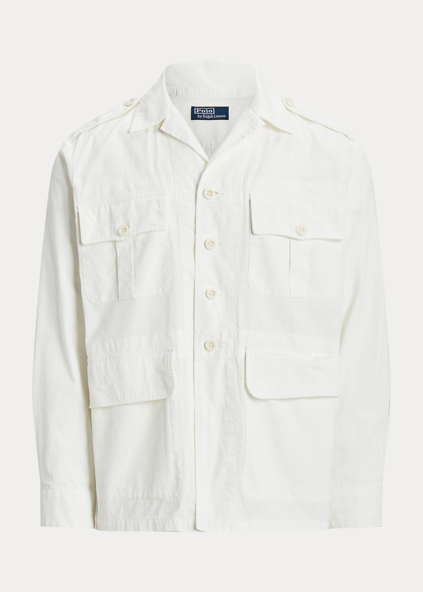 Classic Fit Textured Utility Shirt