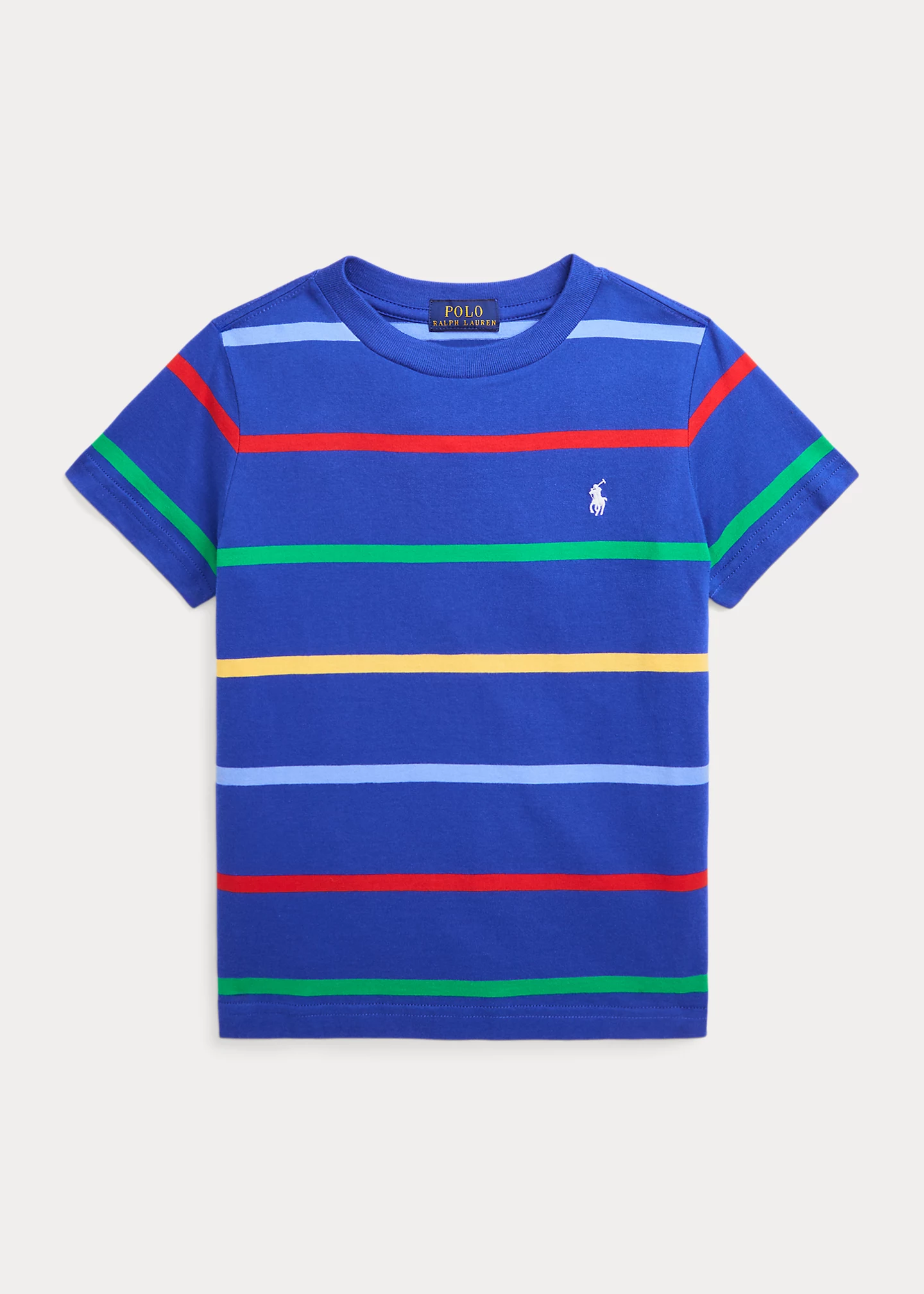 Striped Cotton Jersey Tee