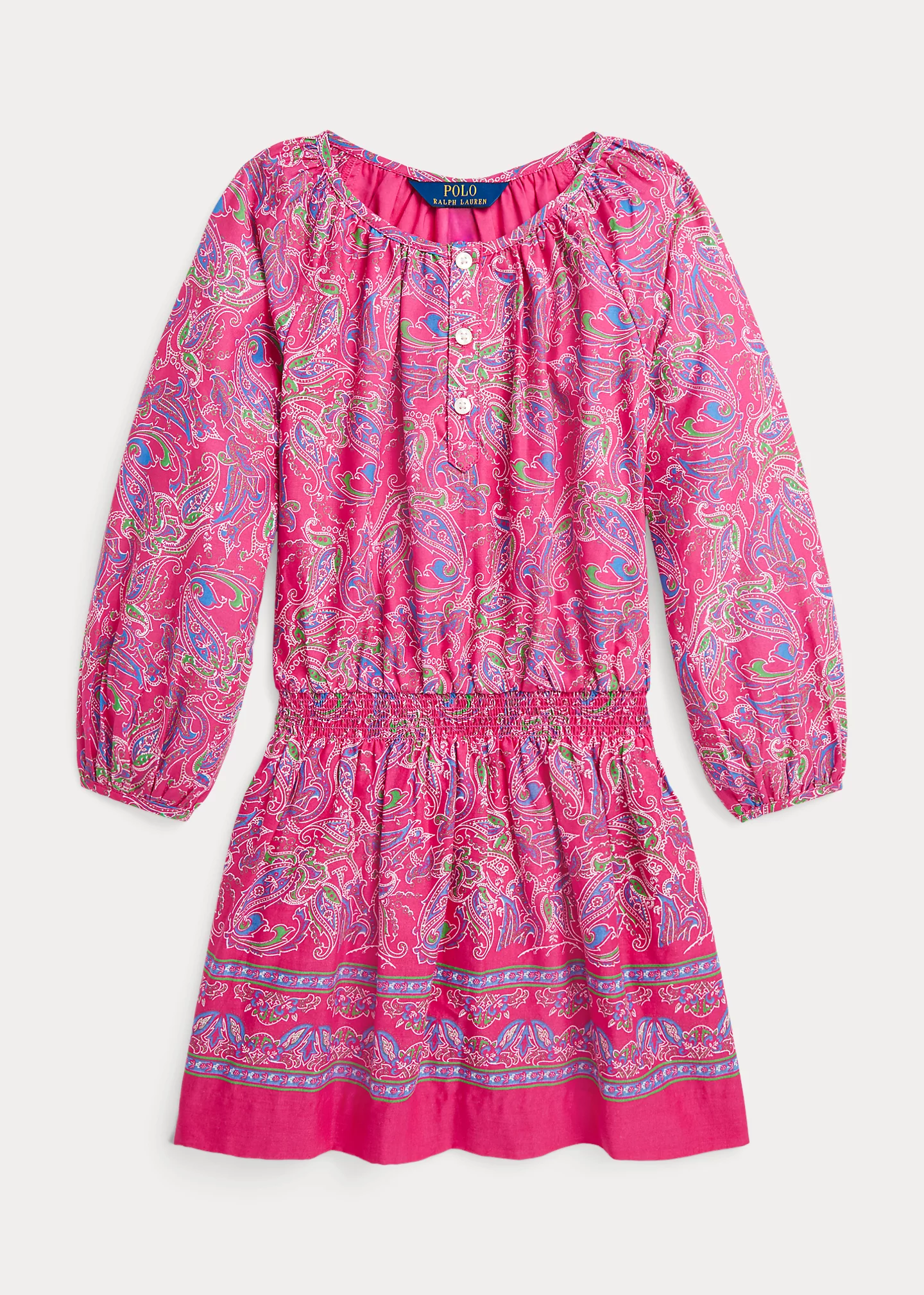 Paisley Cotton Batiste Dress