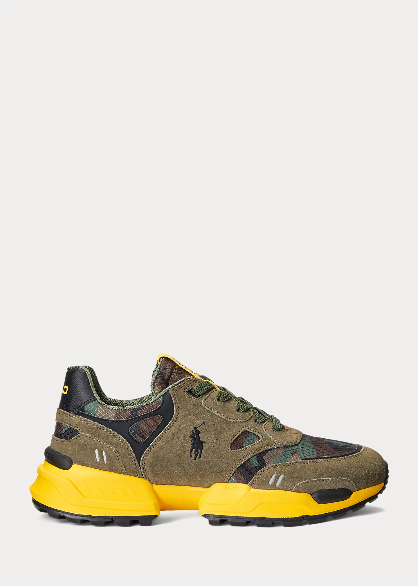 Jogger Suede & Camo Ripstop Sneaker