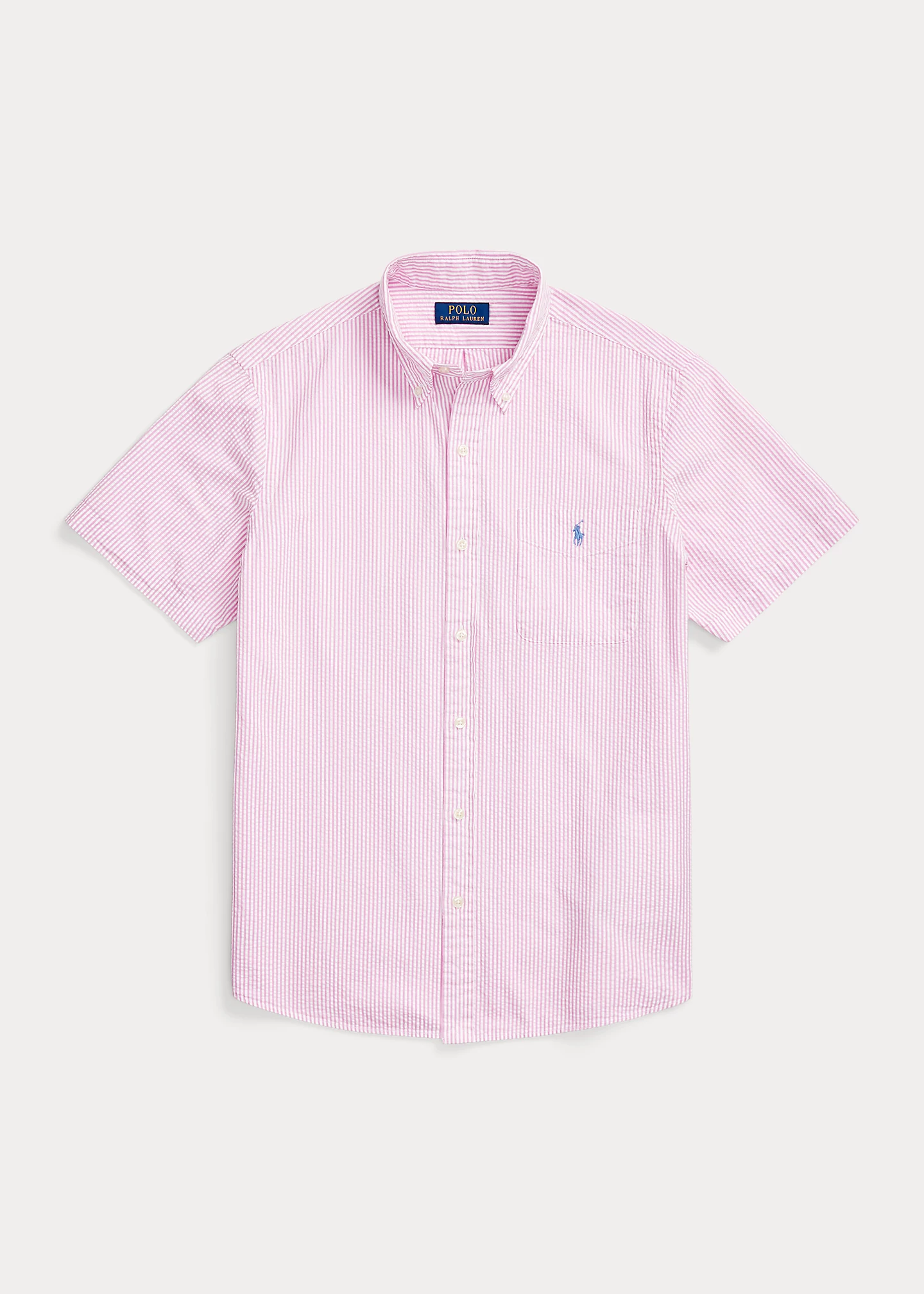 RL Prepster Classic Fit Seersucker Shirt