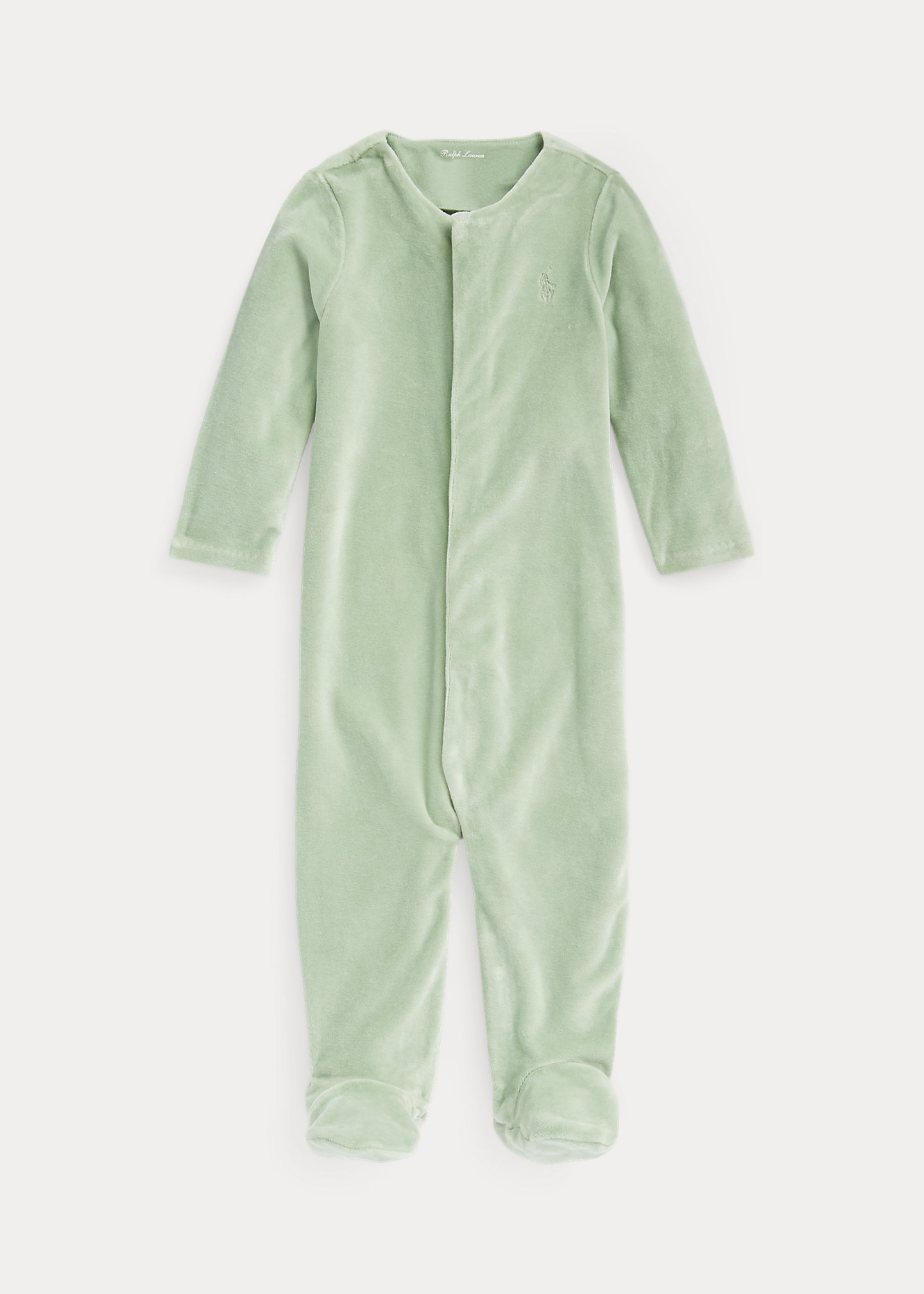 Velour Footed Coverall