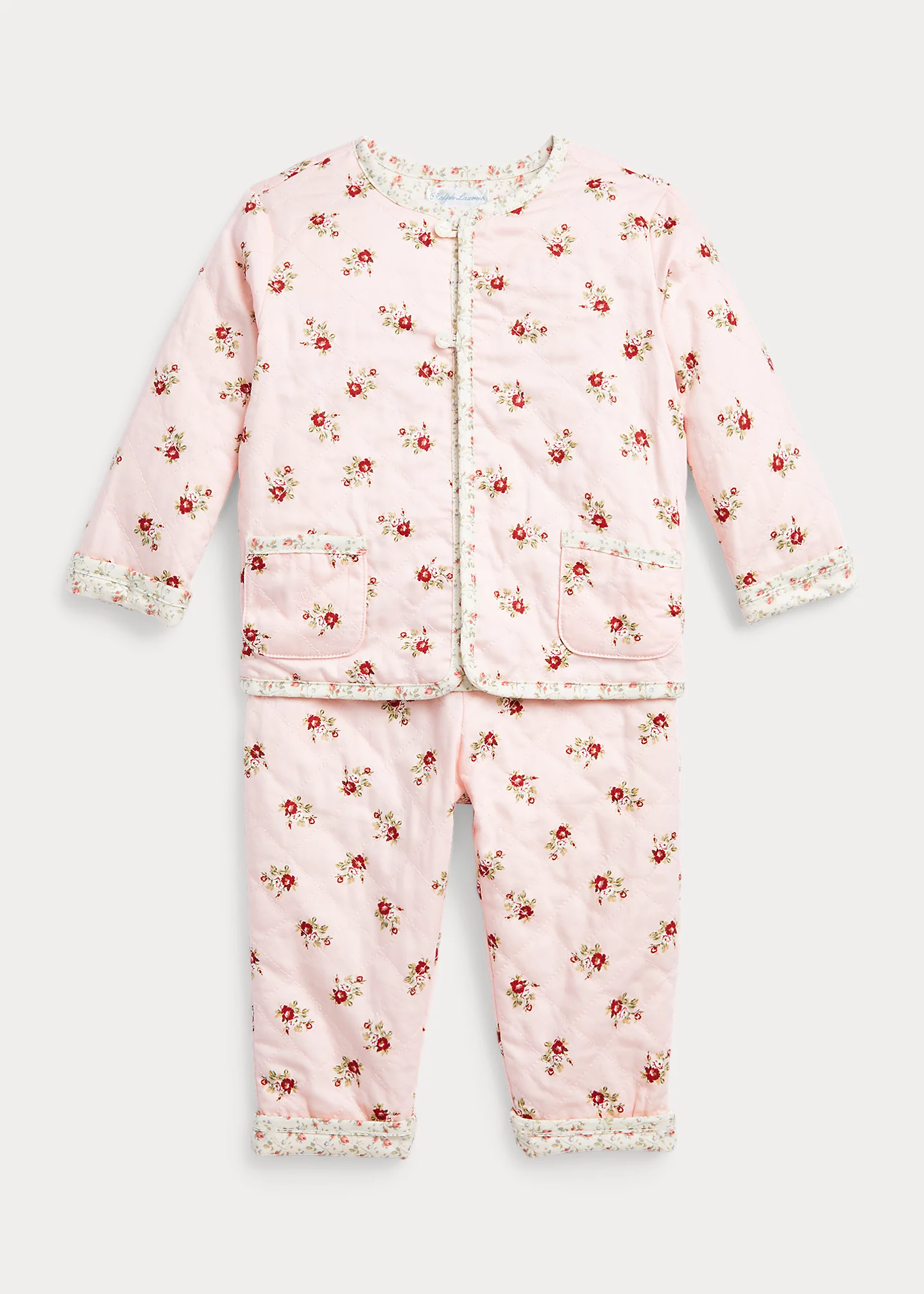 Floral Reversible Jacket & Pant Set