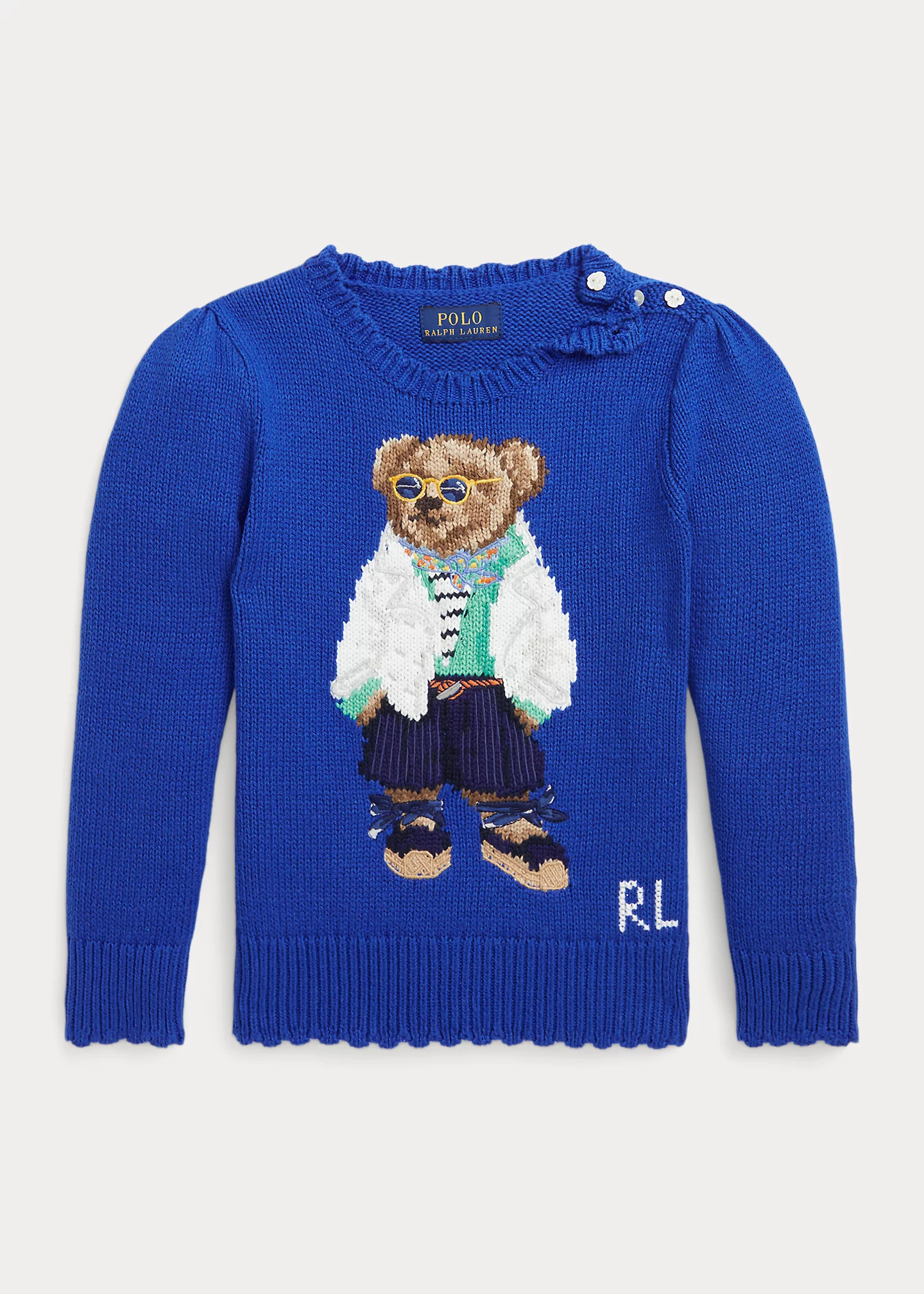 Polo Bear Cotton-Cashmere Sweater
