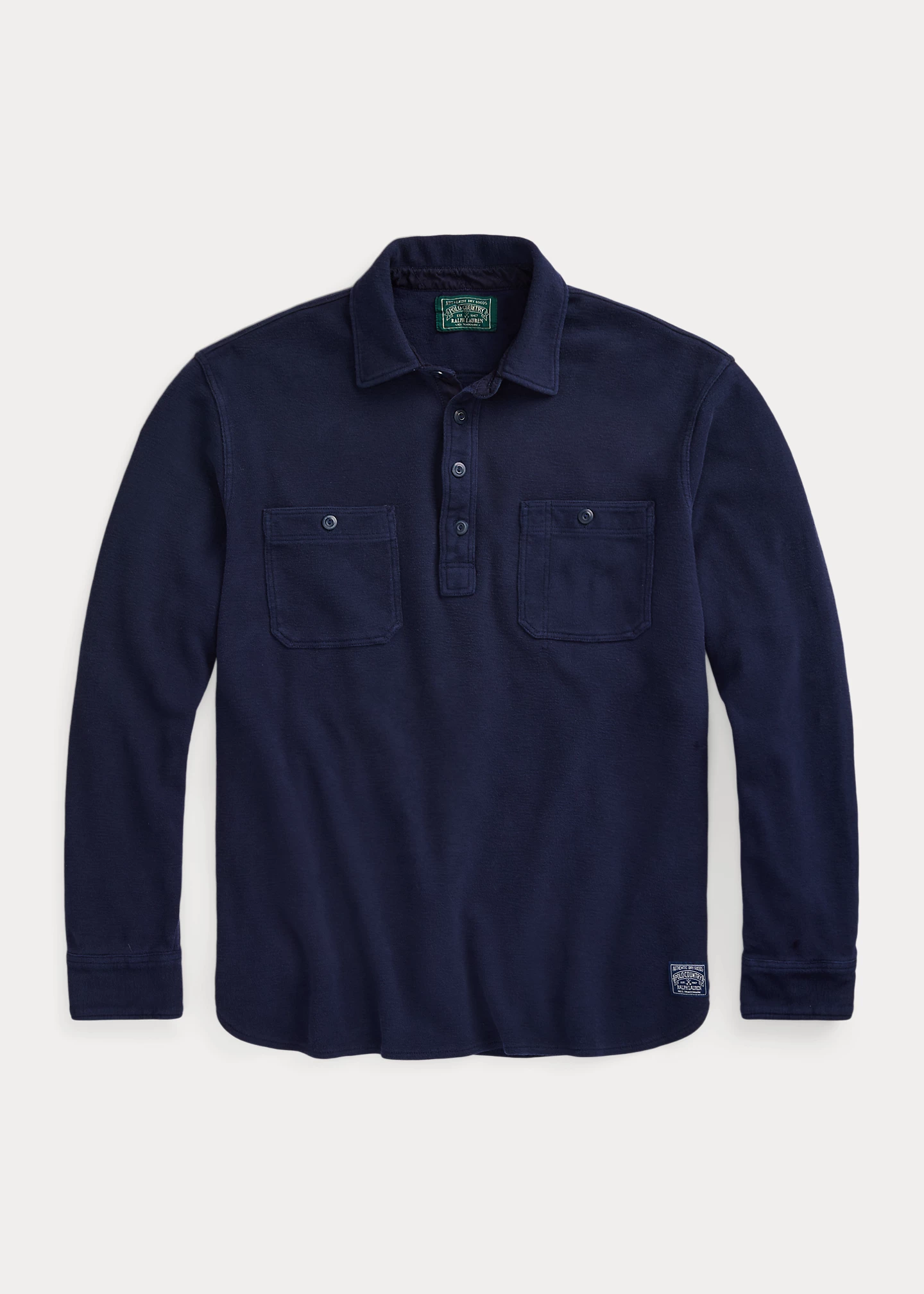 Classic Fit Moleskin Popover Workshirt