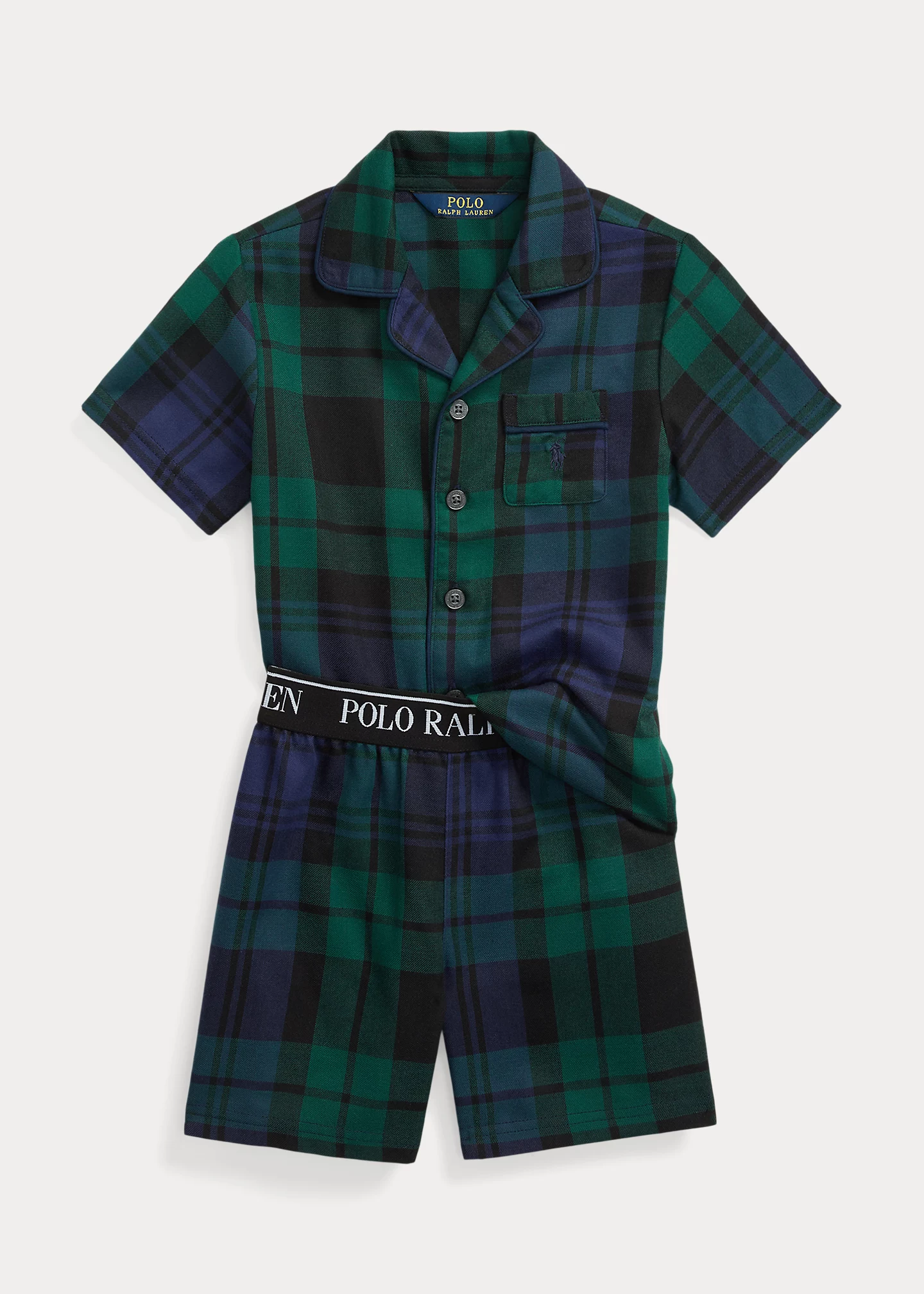 Plaid Flannel Sleep Set