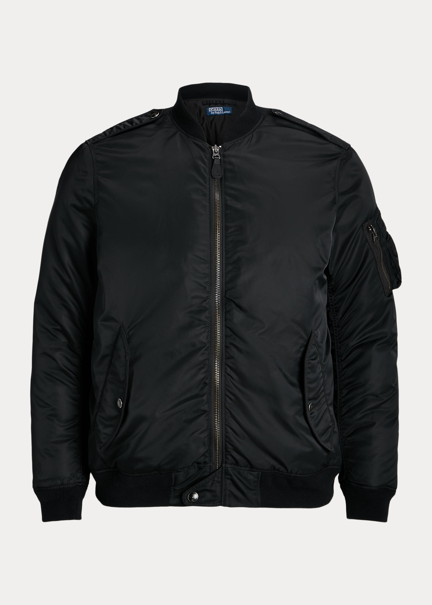 Twill Down Bomber Jacket