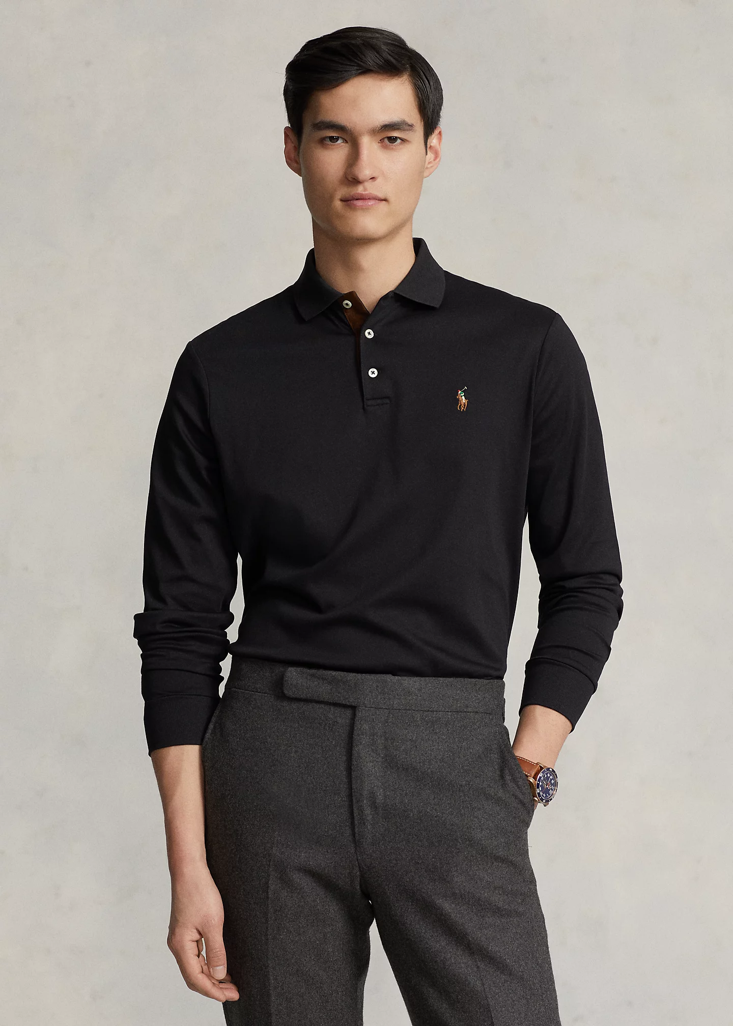 Classic Fit Soft Cotton Polo Shirt