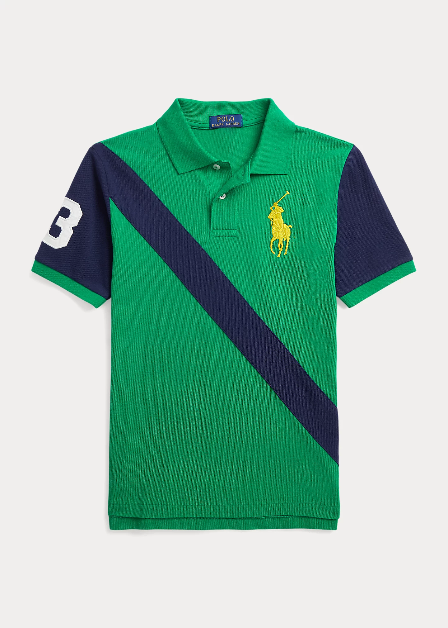 Big Pony Cotton Mesh Polo Shirt