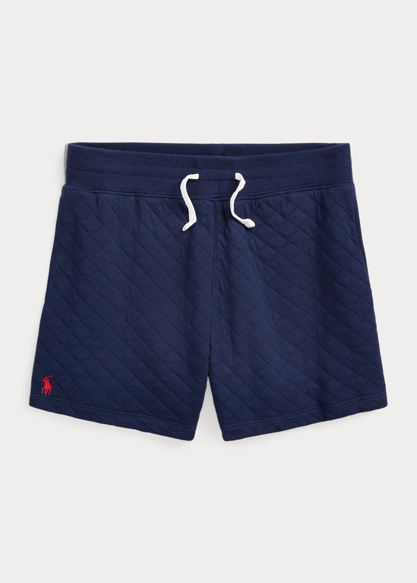 Quilted Cotton-Blend Short