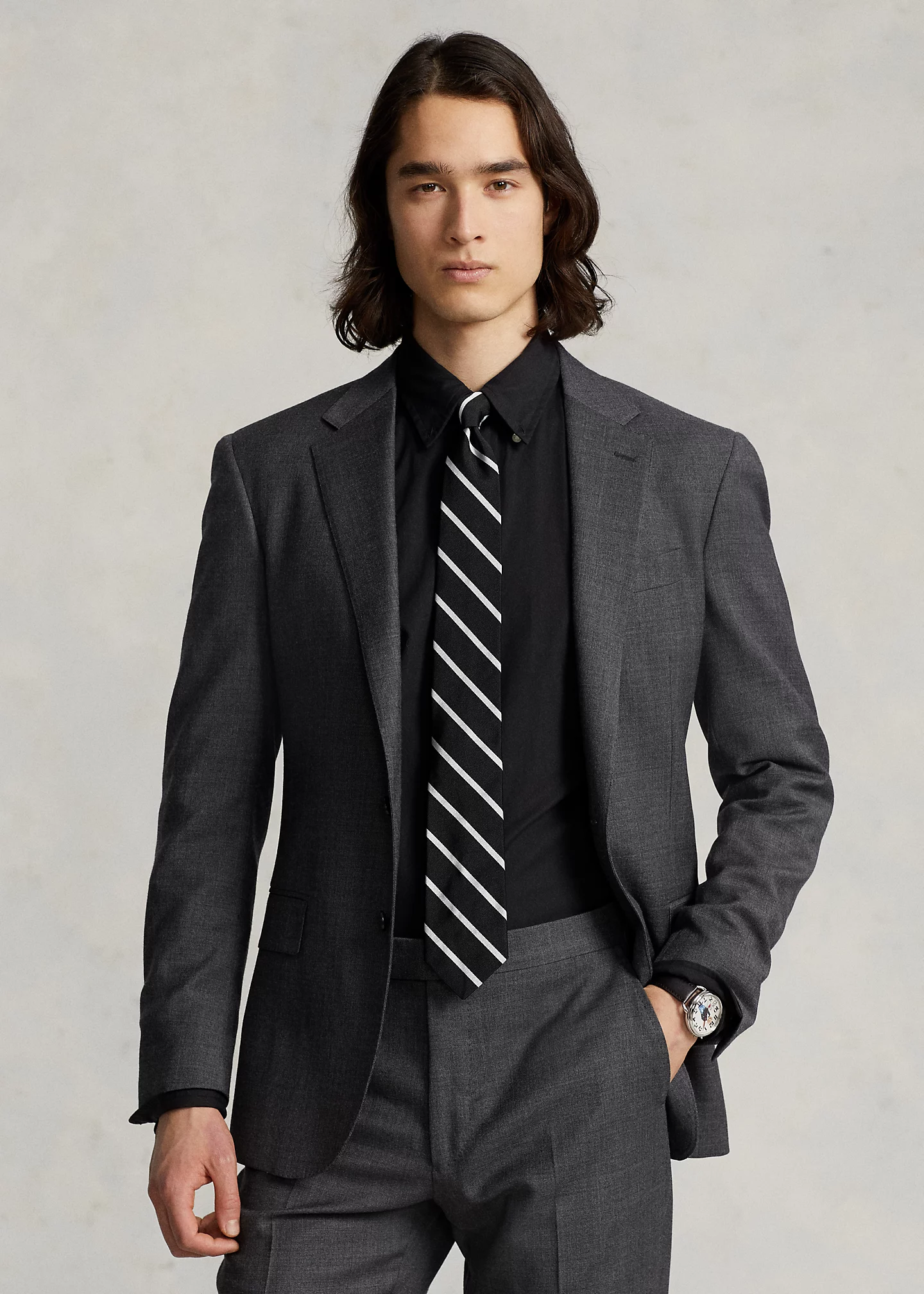 Classic Fit Brushed Poplin Shirt